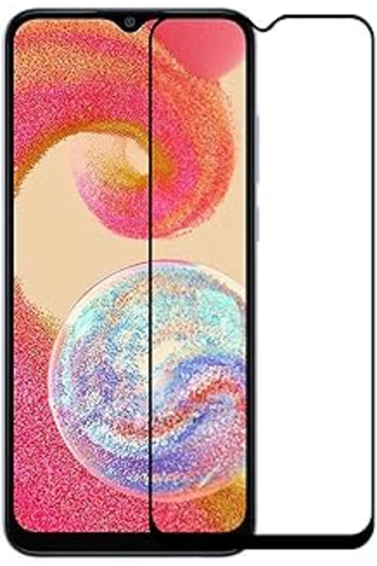 Pazarcan Microsonic Samsung Galaxy A04E Seramik Matte Flexible Ekran Koruyucu Siyah