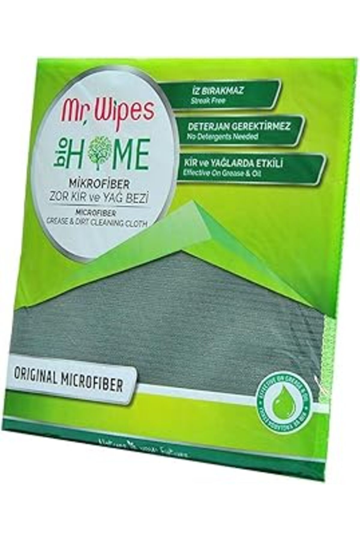 NZM TİCARET Mr.Wipes Mikrofiber Zor Kir Ve Yağ Bezi (40 X 40 Cm)