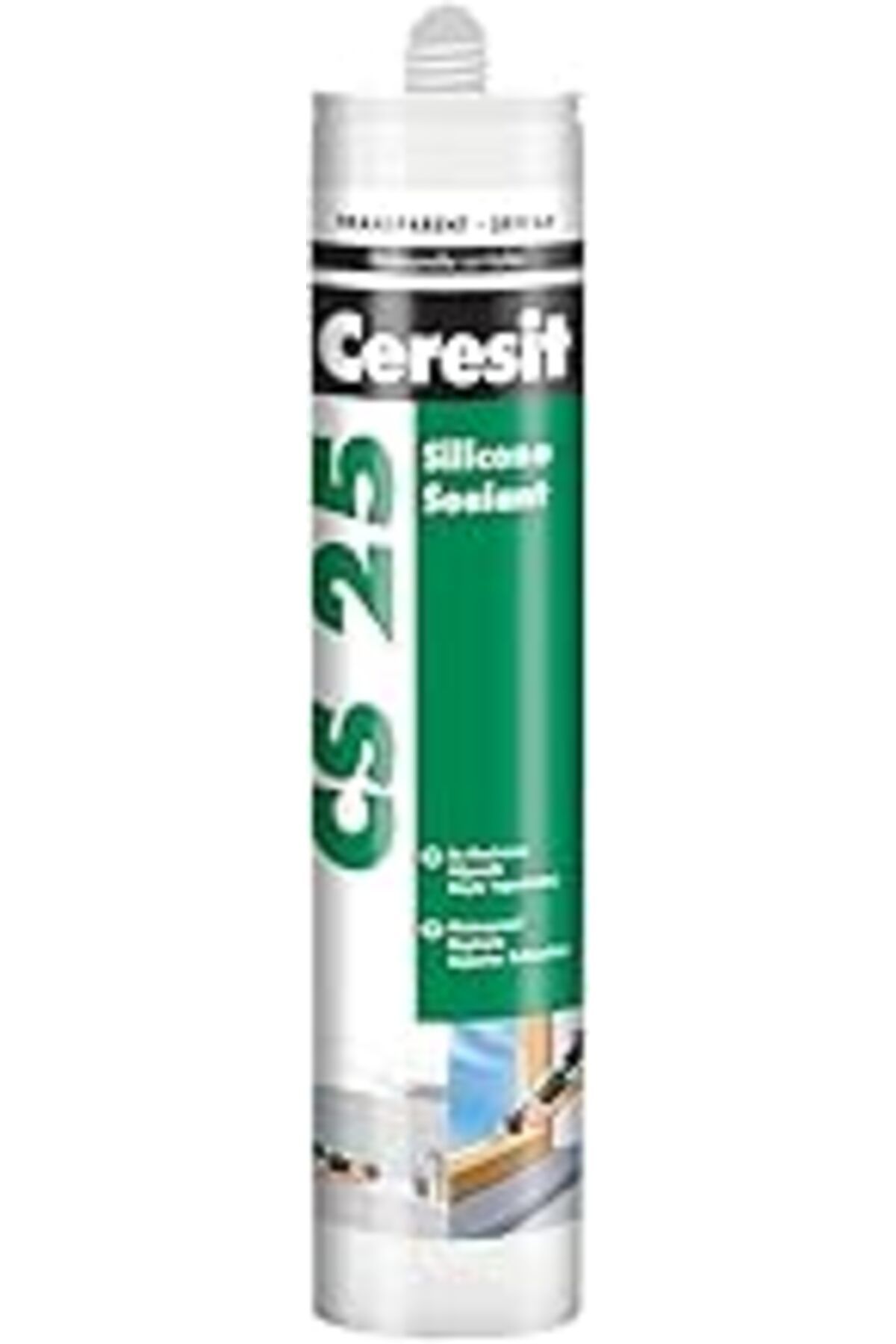 Mu Art Ahşap Ceresit Cs 25 Şeffaf Silikon, 280Ml