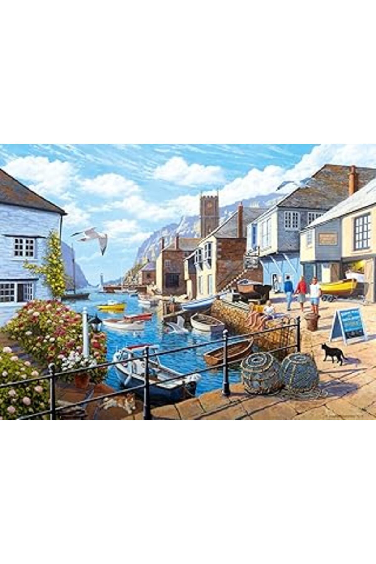 Mu Art Ravensburger 500P Puzzle Liman, Yapboz