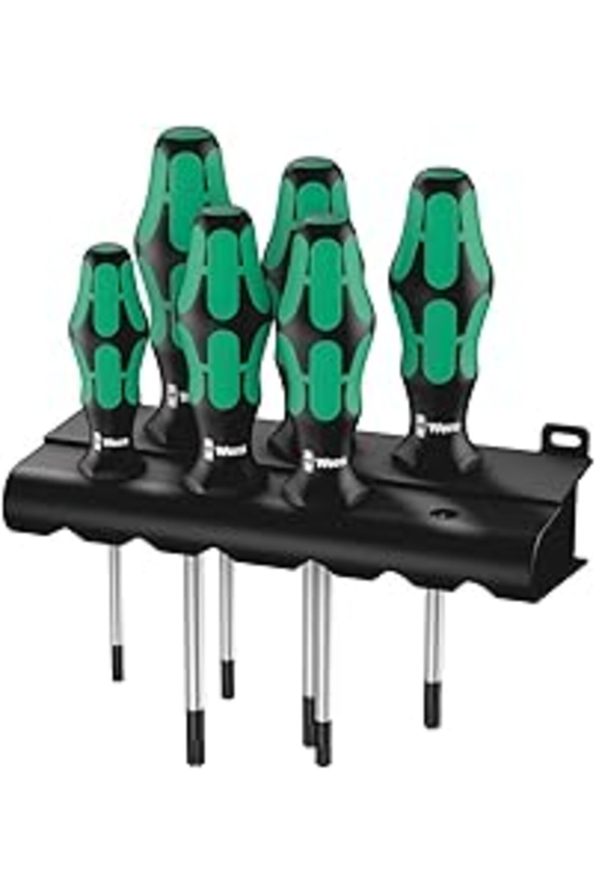 Pazarcan Wera 367/6 Tornavida Seti Kraftform Plus Torx + Raf, 6 Parça, 05028062001