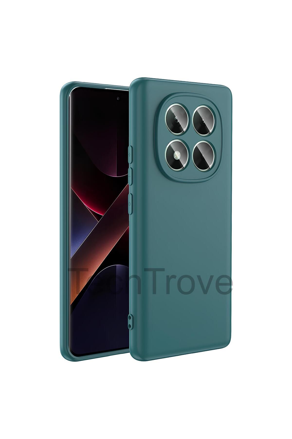 TechTrove Xiaomi Poco X7 Kılıf İçi Kadife Süet Tasarımlı Kamera Korumalı Renkli Silikon Kapak