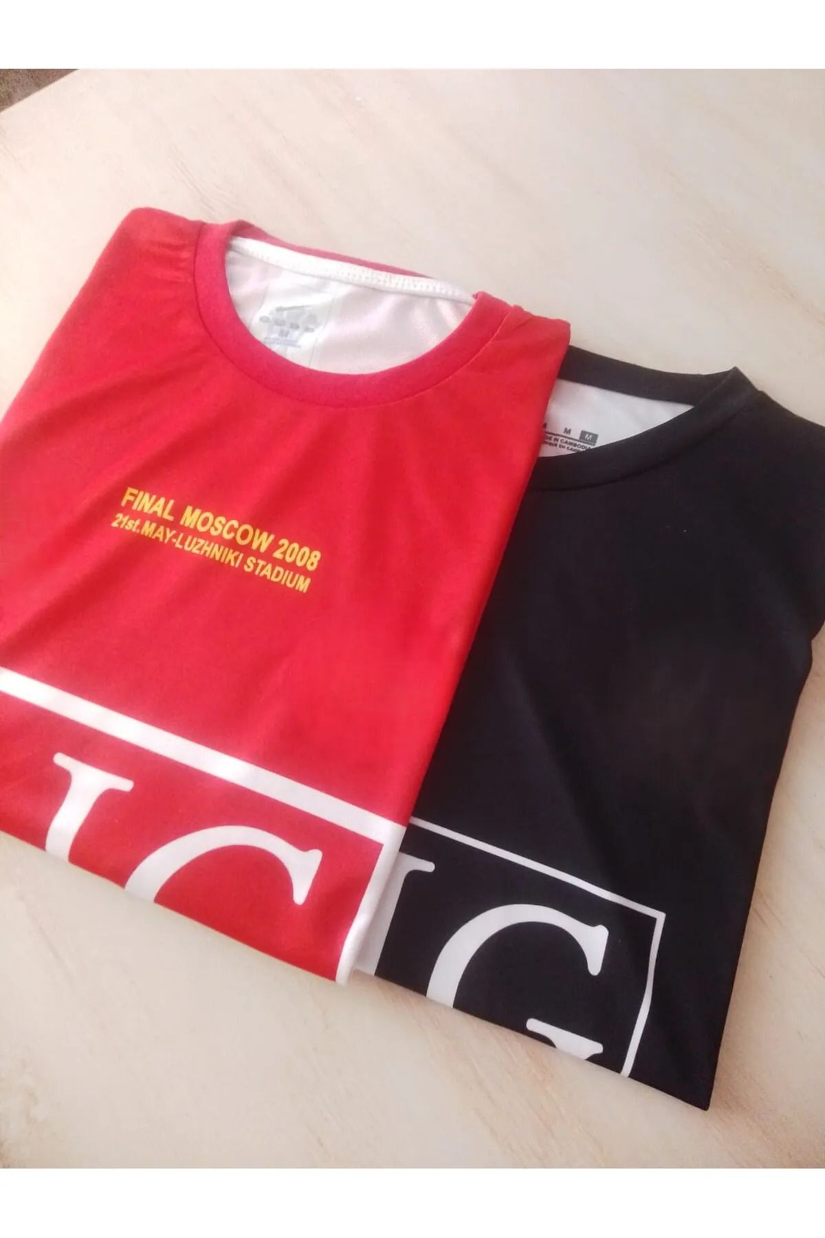 Armageddon ÖZEL TASARIM RETRO 2 li KIRMIZI SIYAH forma
