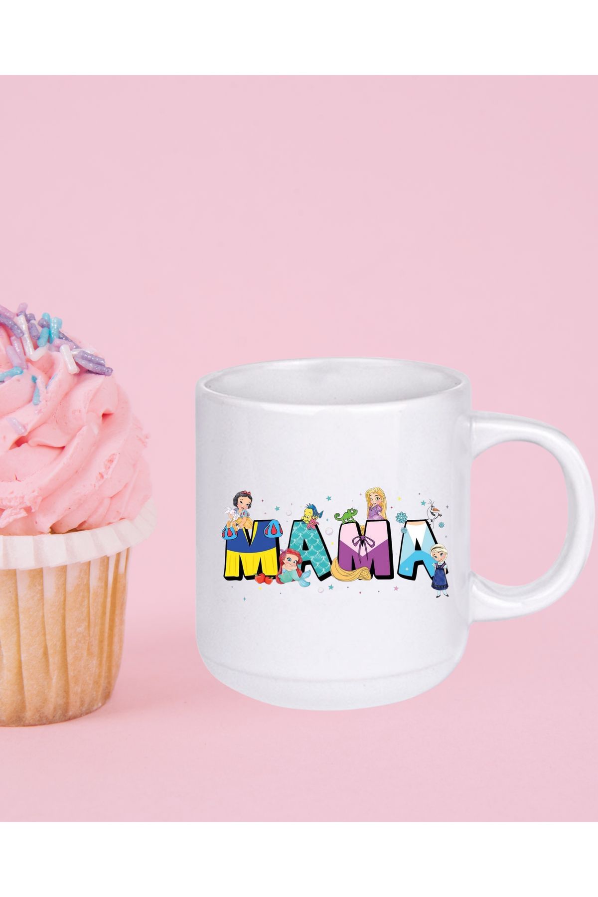 freyja design Anneler Gününe özel çift taraflı baskı kupa bardak