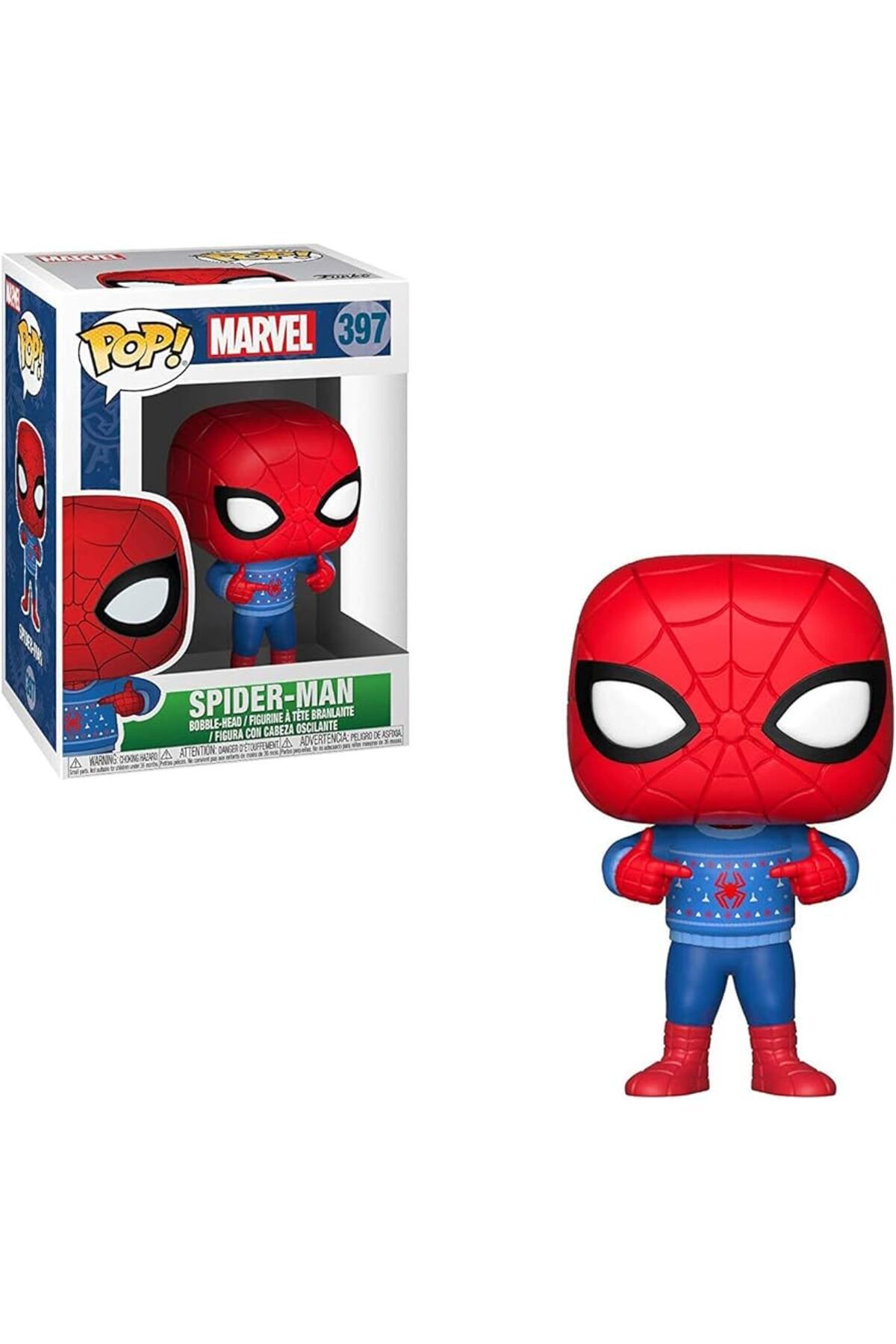Funko Spider-Man: x POP! Marvel Holiday Vinyl Figure