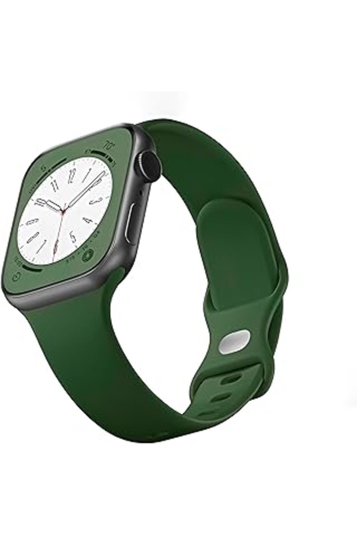 karadağsb Minesk Apple Watch Için Tüm Serileri Ile Uyumlu Yumuşak Silikon Kordon Bilekte Rahatsızlık Hissi Ve
