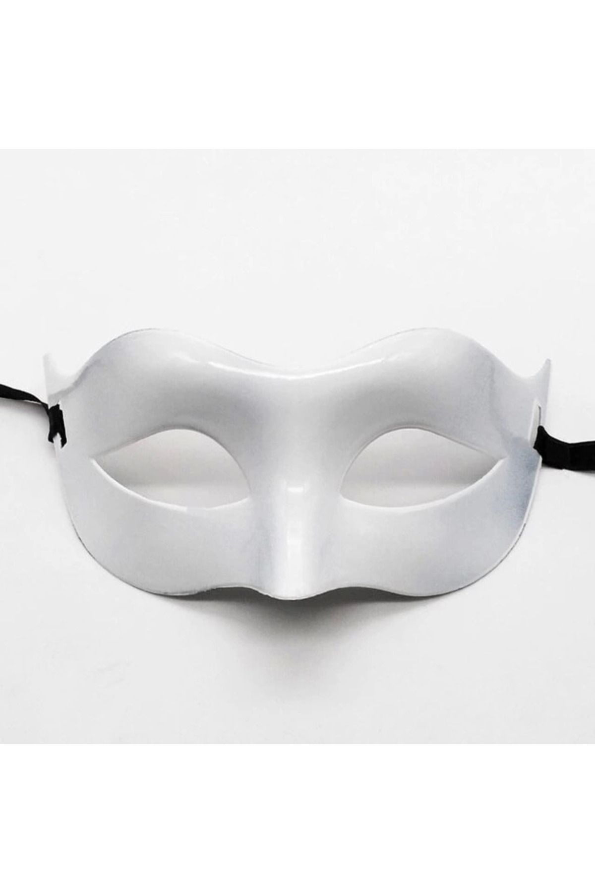 YNT İthalat Beyaz Renk Masquerade Kostüm Partisi Venedik Balo Maskesi
