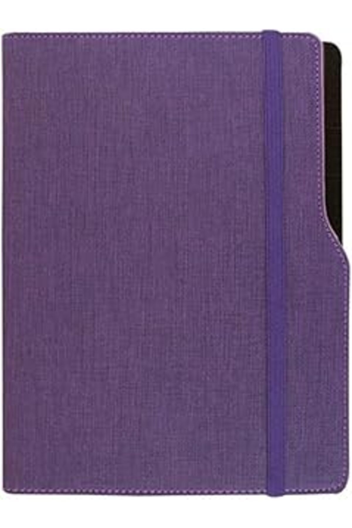 NZM TİCARET Uniquehome Hkj-1809-Mor Termo Suni Deri Not Defteri, Mor