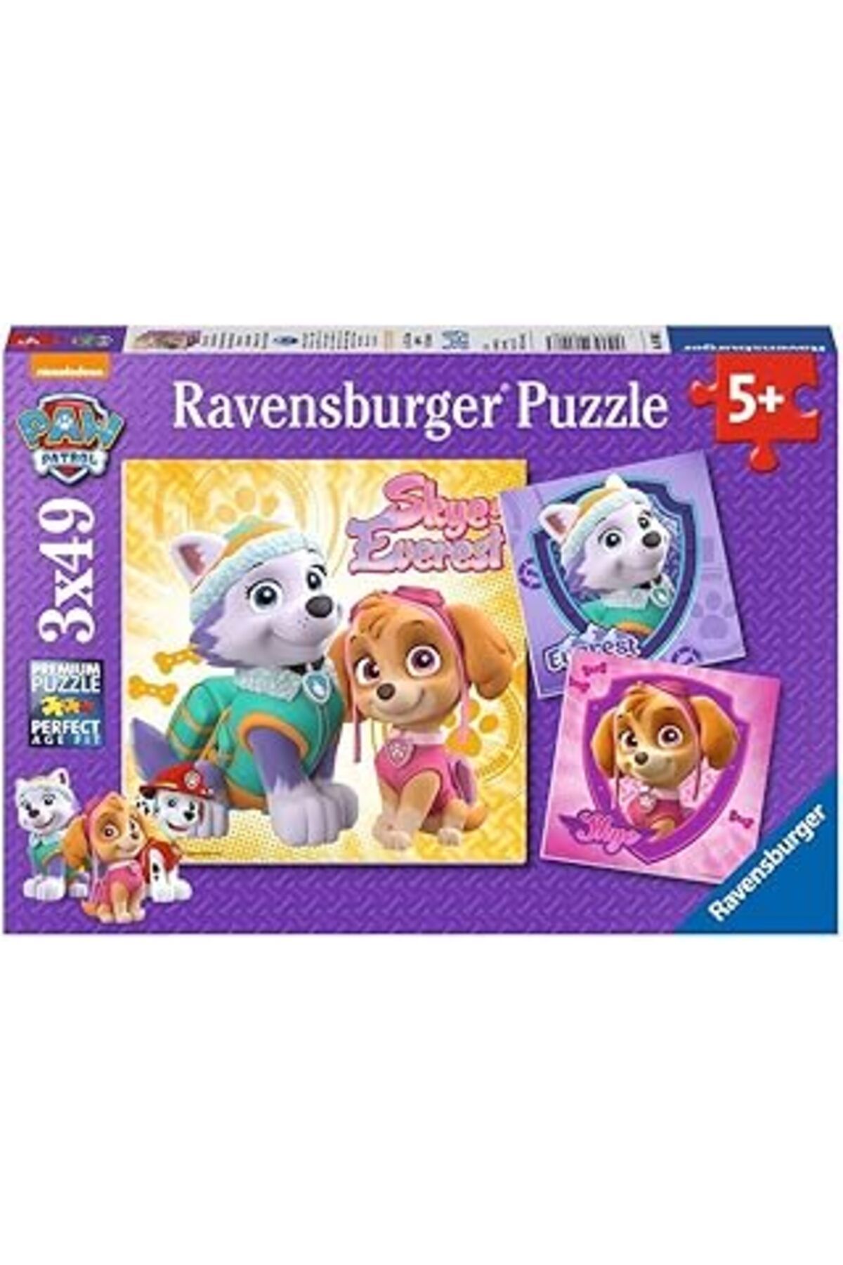 karadağsb Ravensburger - 3 X 49 Parça Puzzle P Parçaskye (80083)
