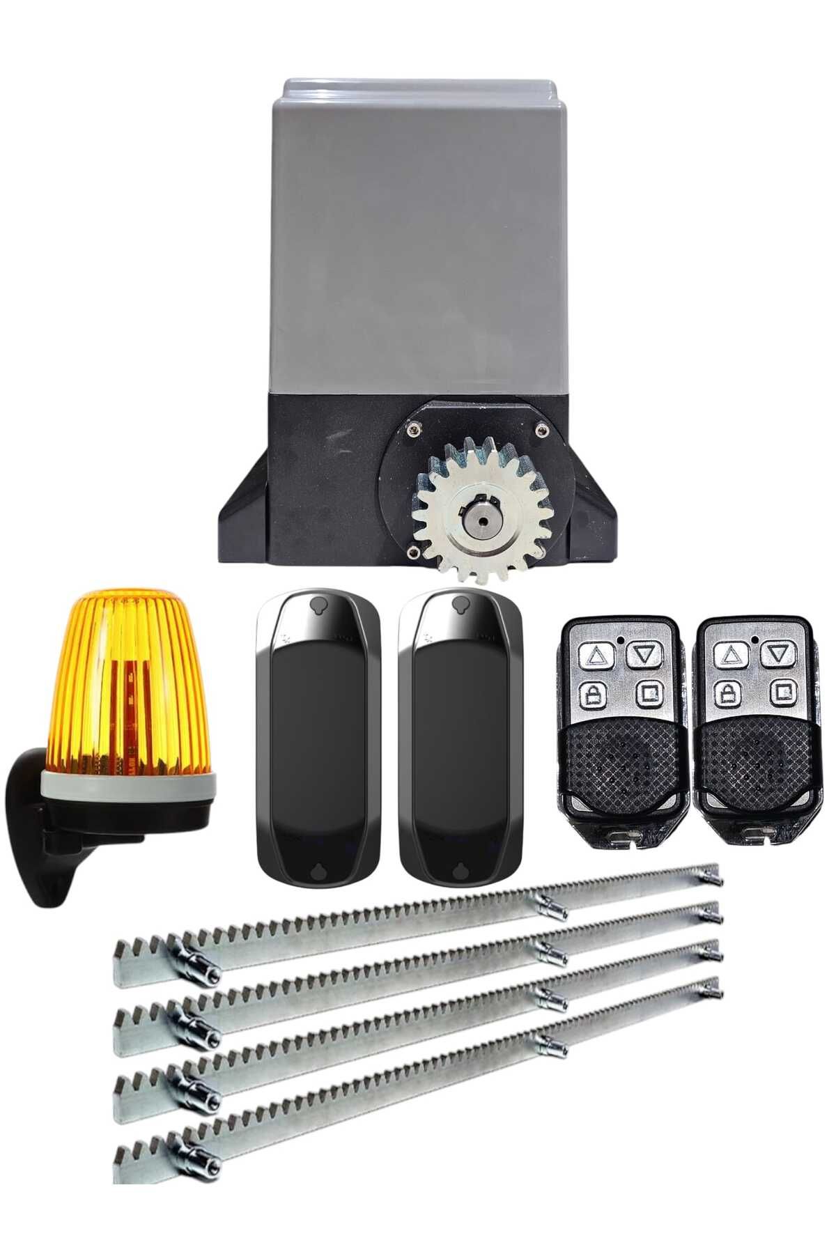 ZETEK ELEKTRONİK SL 550W 800-1000 Kg Garaj Kapı Motoru Bahçe Kapı Motoru Yana Kayar Otomatik Kapı Motoru