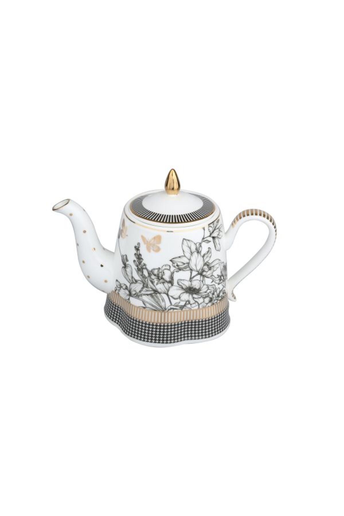 Lucky Art Maggey New Bone China Porselen Çaydanlık