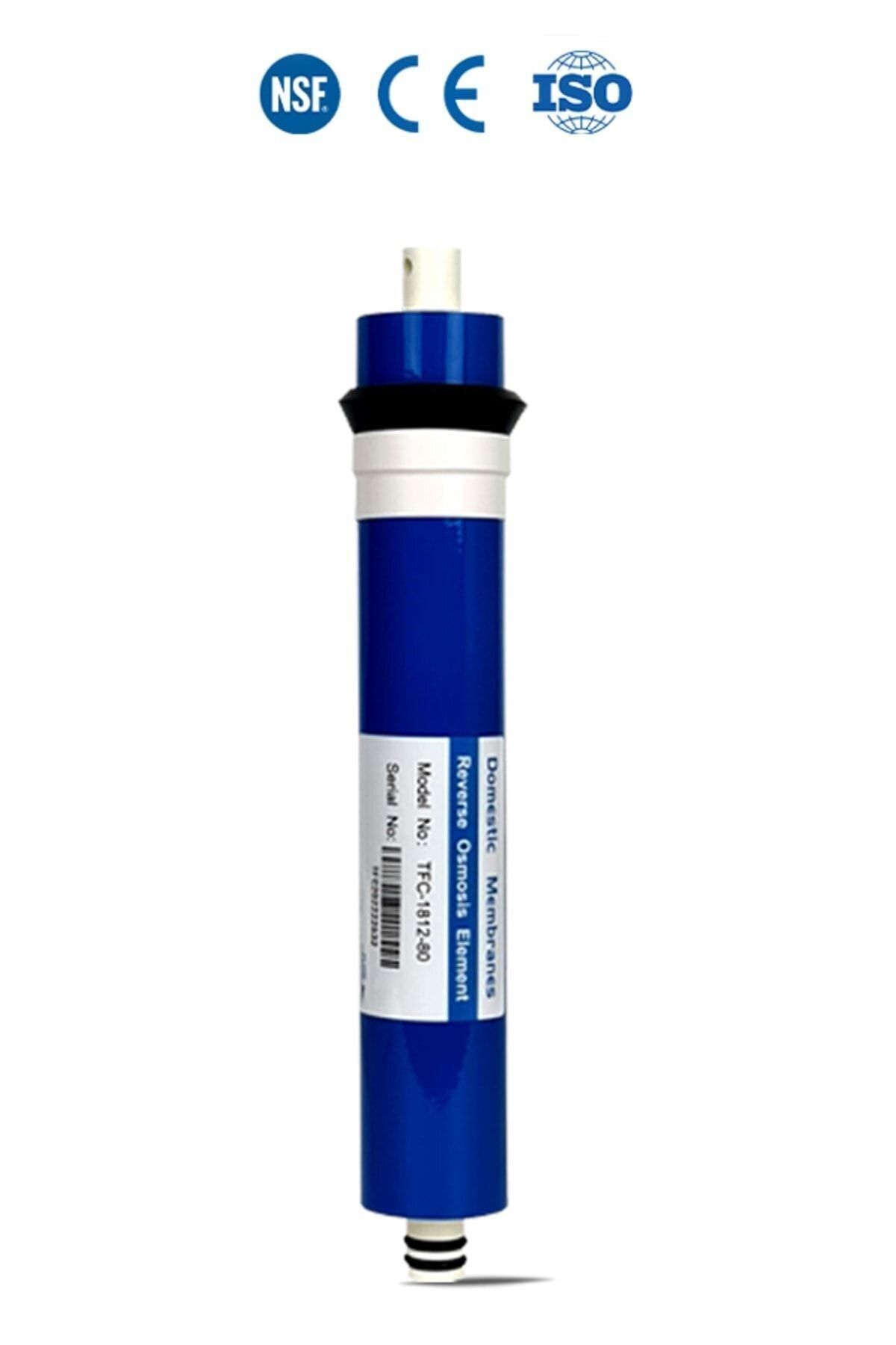 Filter Store Arıtma Cihazlarına Uyumlu Yeni Nesil 80 Gpd Domestic Membran Yüksek Sarım Teknolojili Filtre