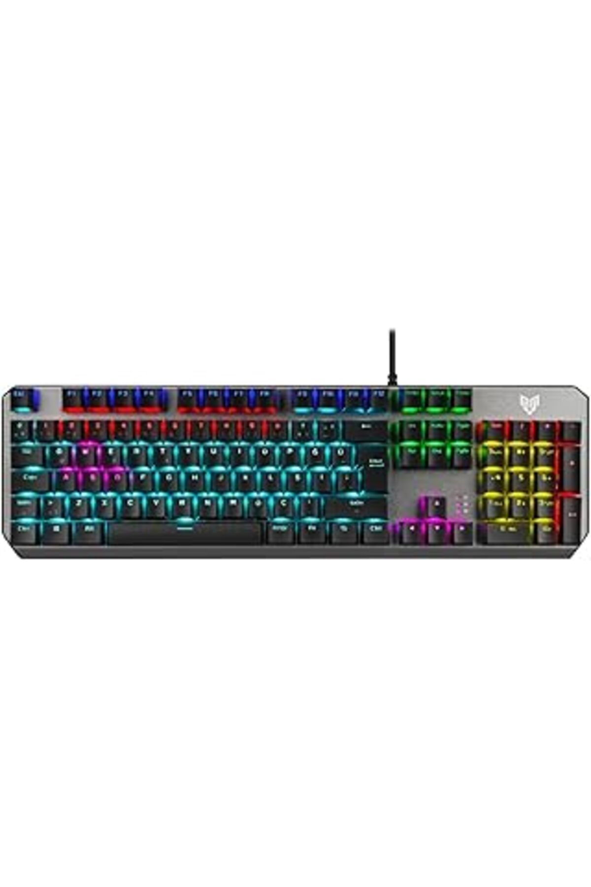 robotrend Blueforce Shooter Rainbow Mekanik Gaming Oyuncu Klavyesi Red Switch Q Türkçe
