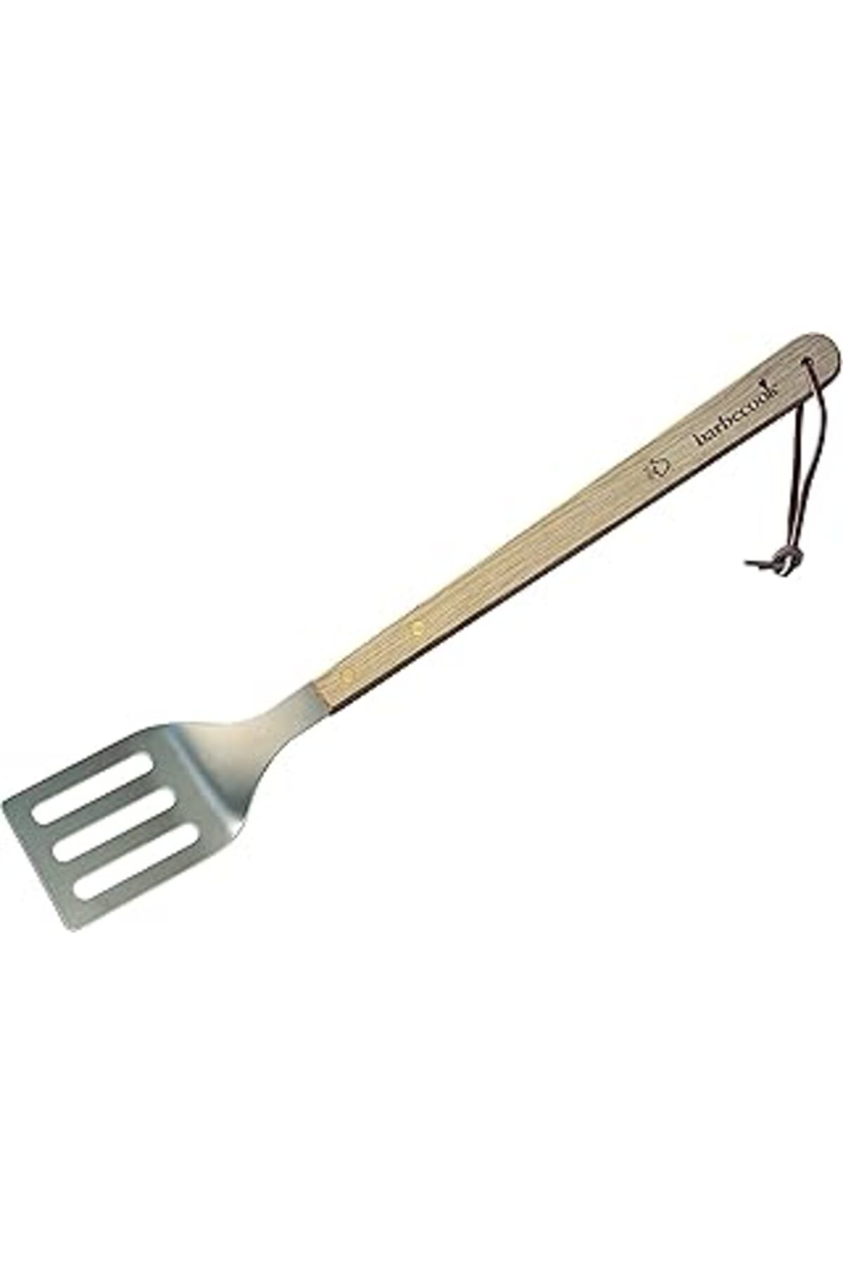 Pazarcan Barbecook Ahşap Saplı Paslanmaz Çelik Spatula 46 Cm