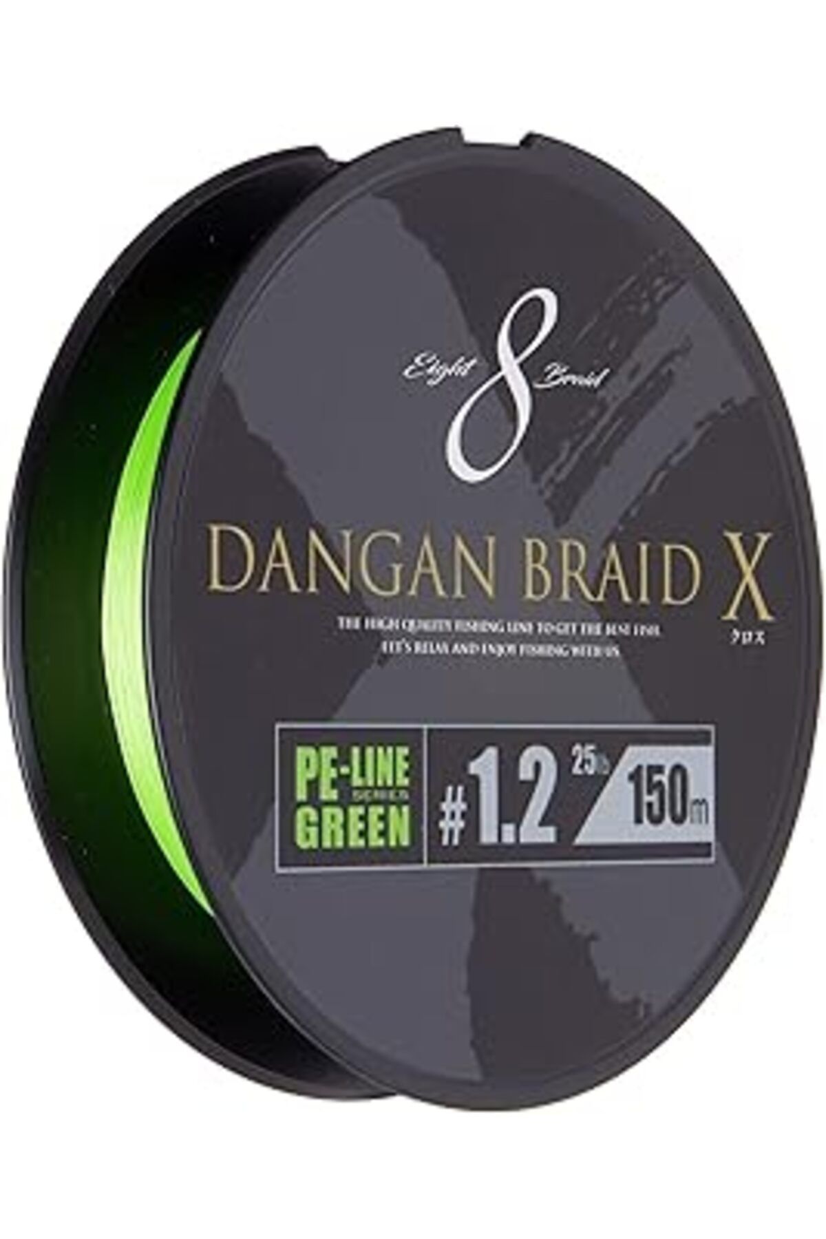 jupiter global bazaar Major Craft Dangan X Braid İp Dbx8 Pe 1.2/0.16Mm/25Lb/11.34Kg/150 Metre Yeşil
