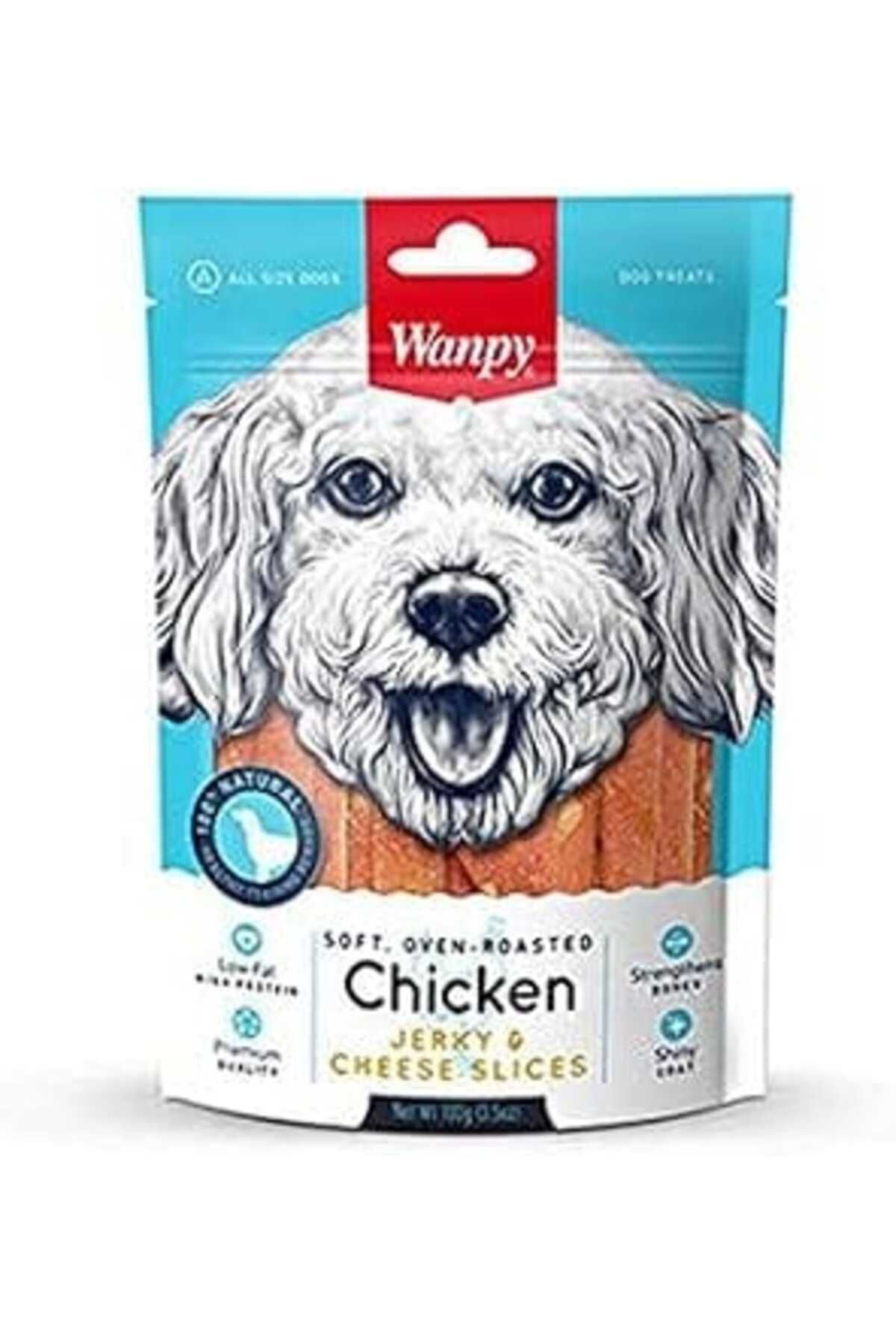 karadağsb Wanpy Yumuşak Tavuk & Peynir Dilimleri Köpek Ödülü, 100 Gram