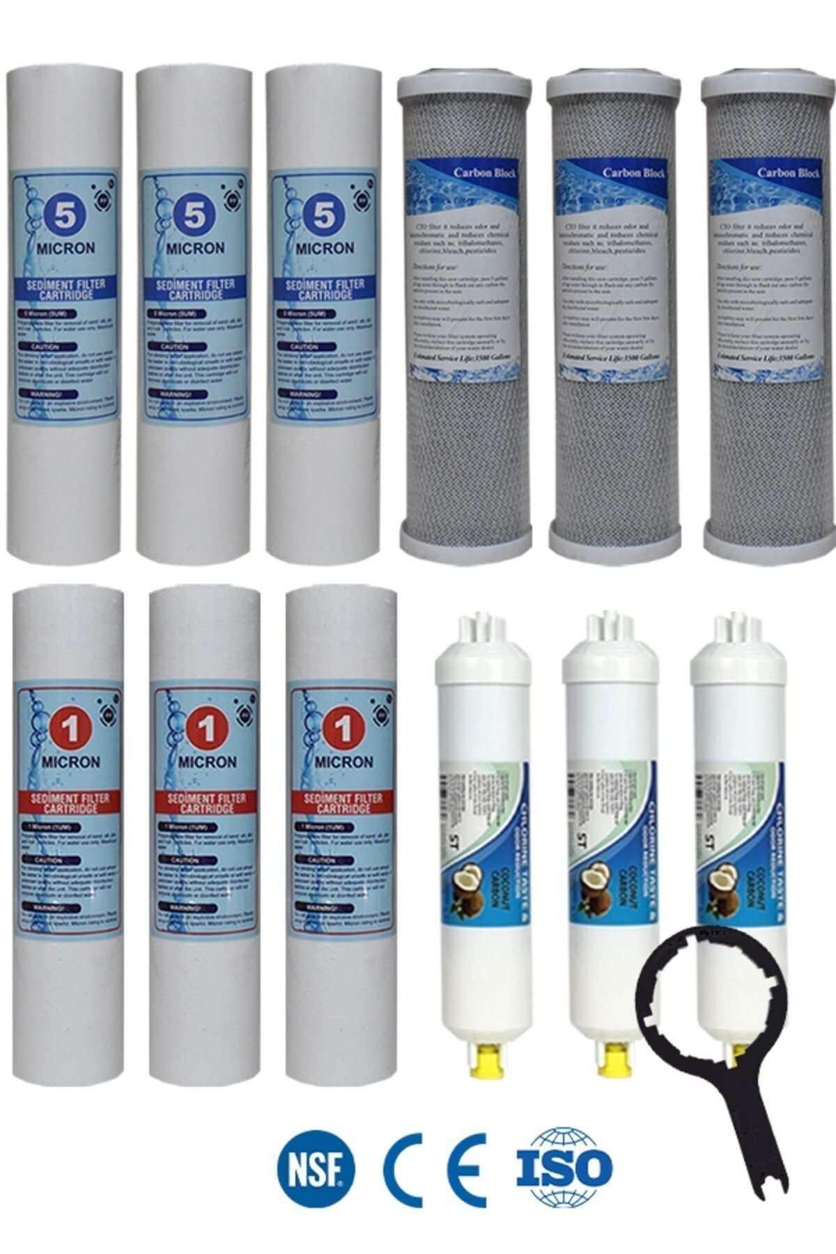 Filter Store Açık Kasa Su Arıtma Cihazı Filtresi 4 Aşama Ekonomik Paket