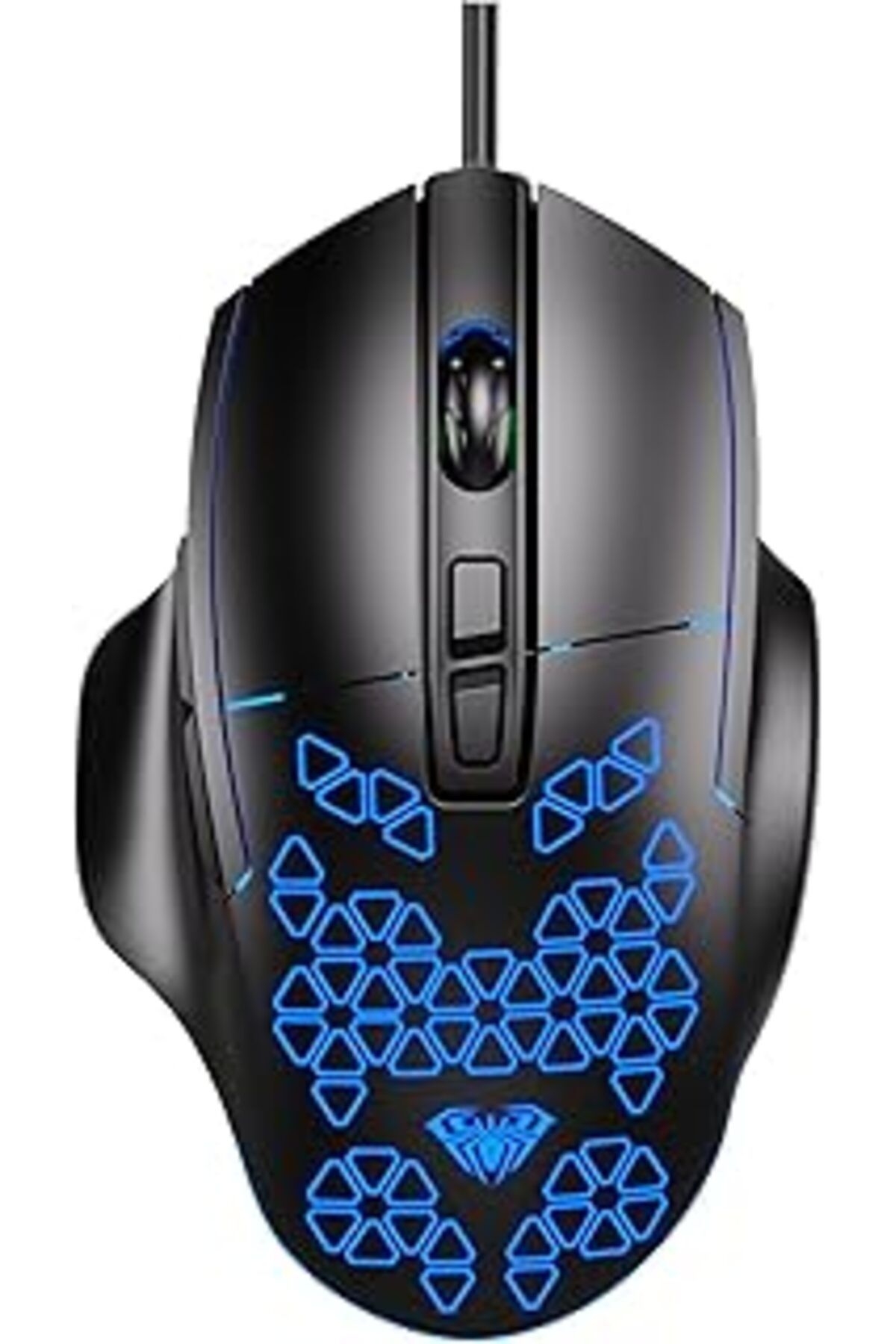 Mu Art Ahşap Aula F812 7200Dpi Rgb 7 Tuşlu Makro Optik Gaming Oyuncu Mouse