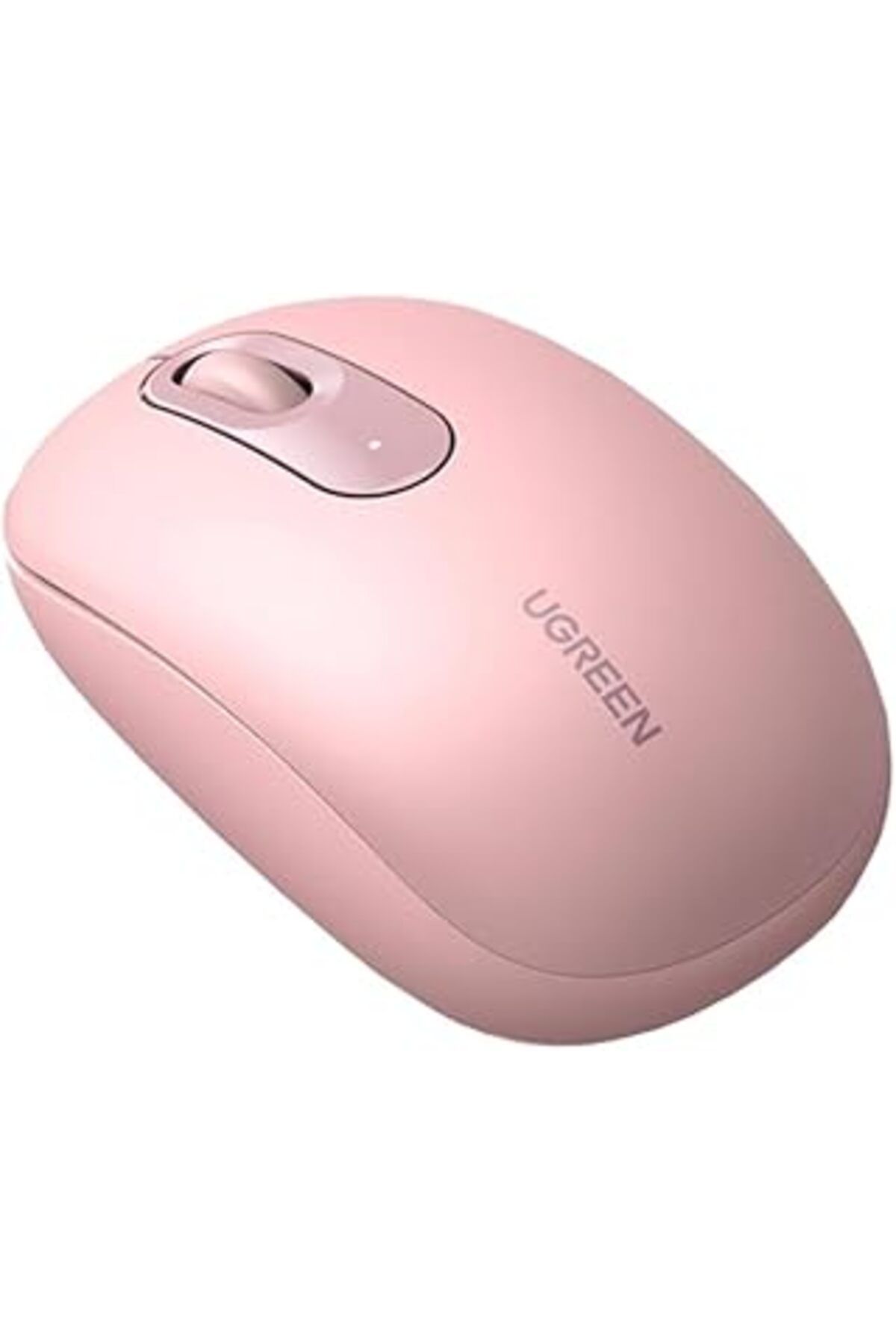 Mu Art Ahşap Ugreen 2400Dpi 2.4Ghz Wireless Kablosuz Sessiz Mouse Pembe