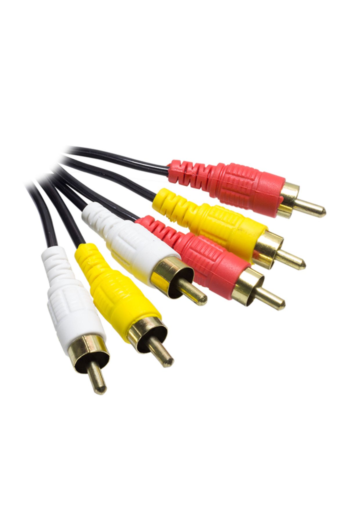 robotrend Powermaster 3 Rca + 3 Rca 1.5 Metre Tos Tos Standart Rca Kablo