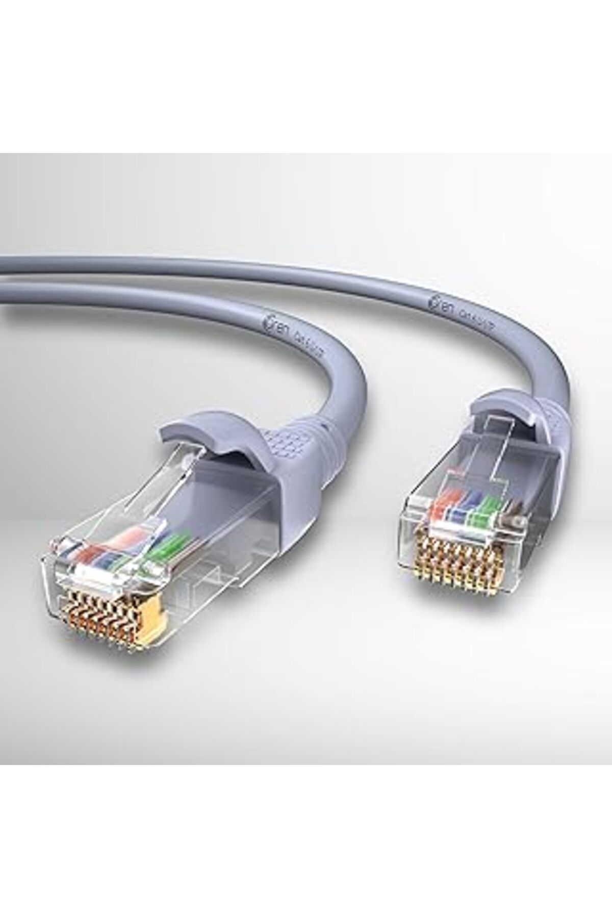 Mu Art Oren Kablo 3M Cat6 Utp Network-Ağ-Ethernet Patch Kablosu Lszh 24 Awg (Gri)