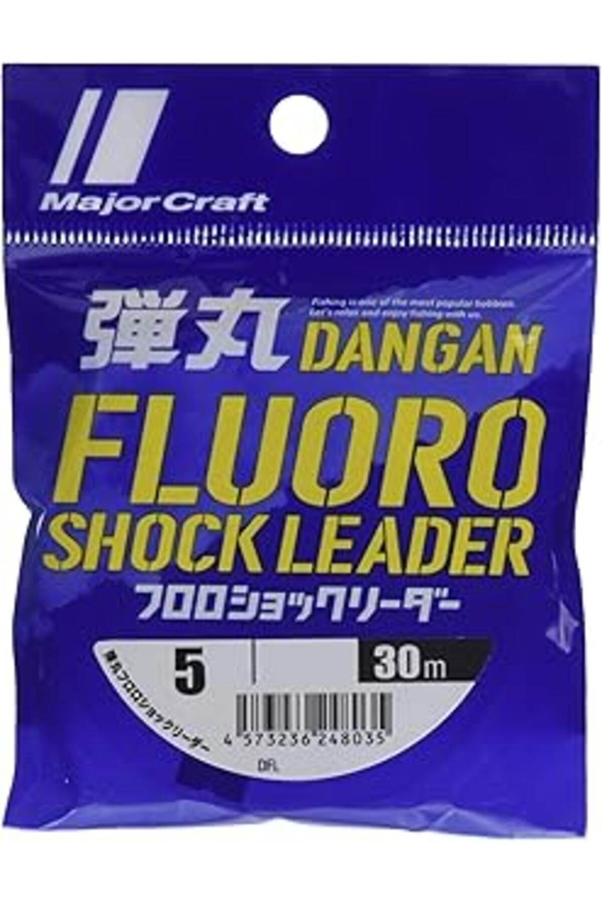 NZM TİCARET Major Craft Dangan Fluoro Shock Leader Dfl-1.25/0.185Mm./5Lb/3.05Kg./30Mt.