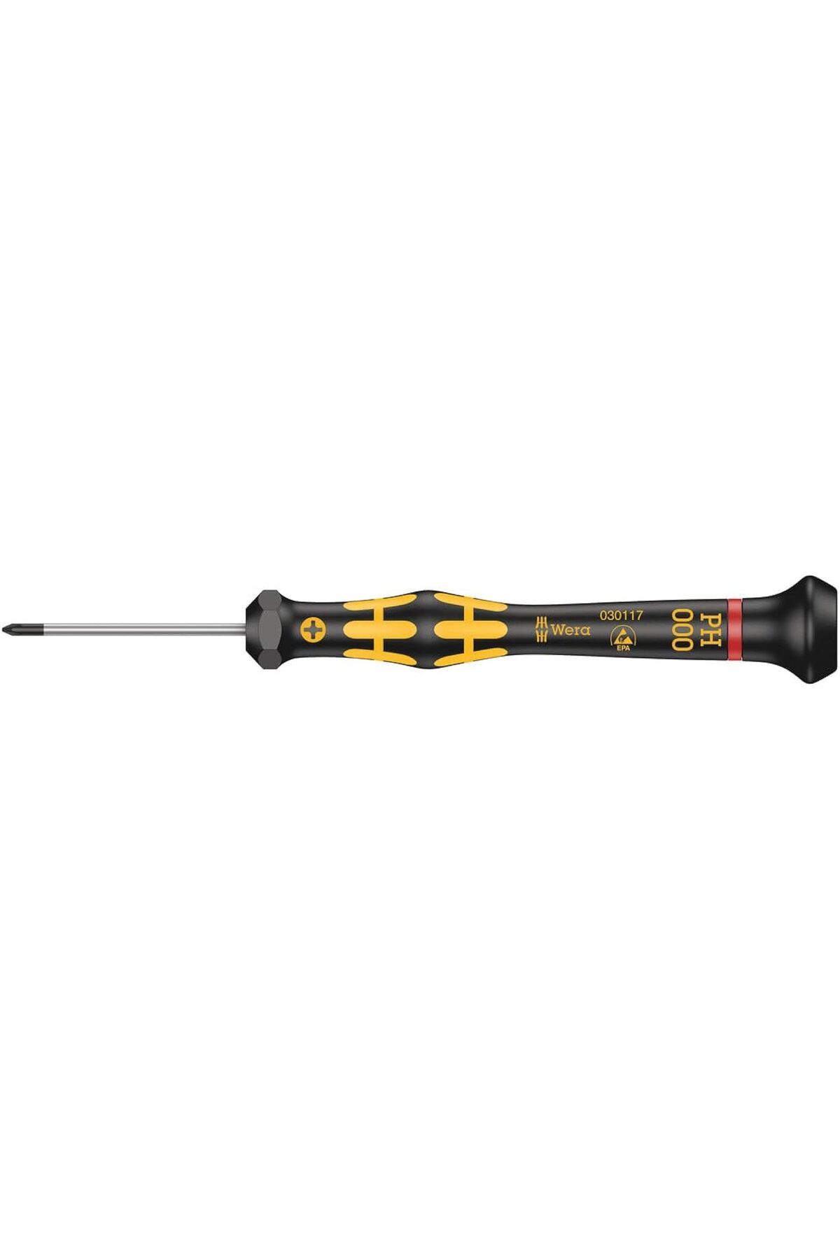 Pazarcan Wera 05030117001 1550 Güç Formu Mikro Yıldız Tornavida, Ph 000 X 40 Mm
