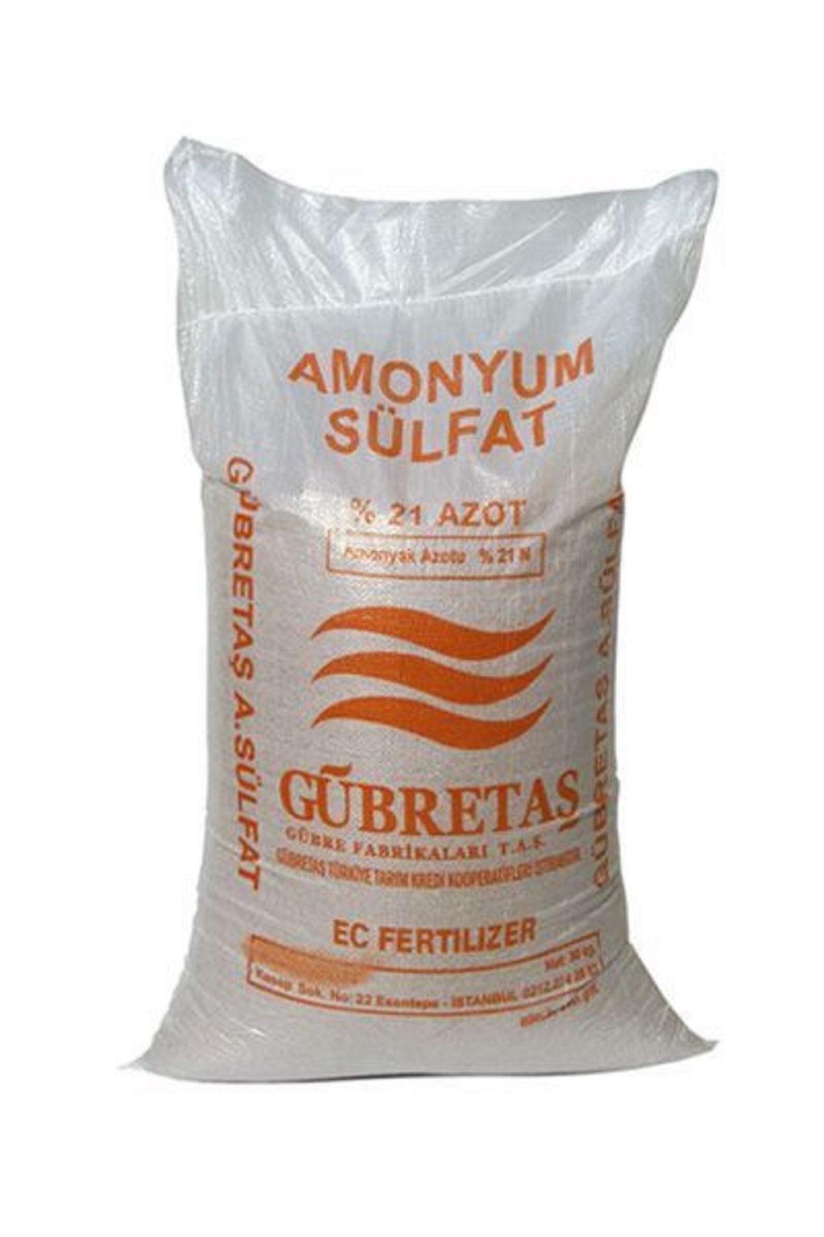 GÜBRETAŞ AMONYUM SÜLFAT (Şeker) Gübresi (1 KG)