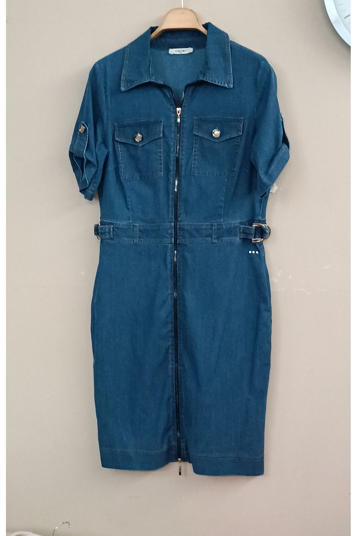 MAXLEVEL MODA BÜYÜK BEDEN KOT ELBİSE