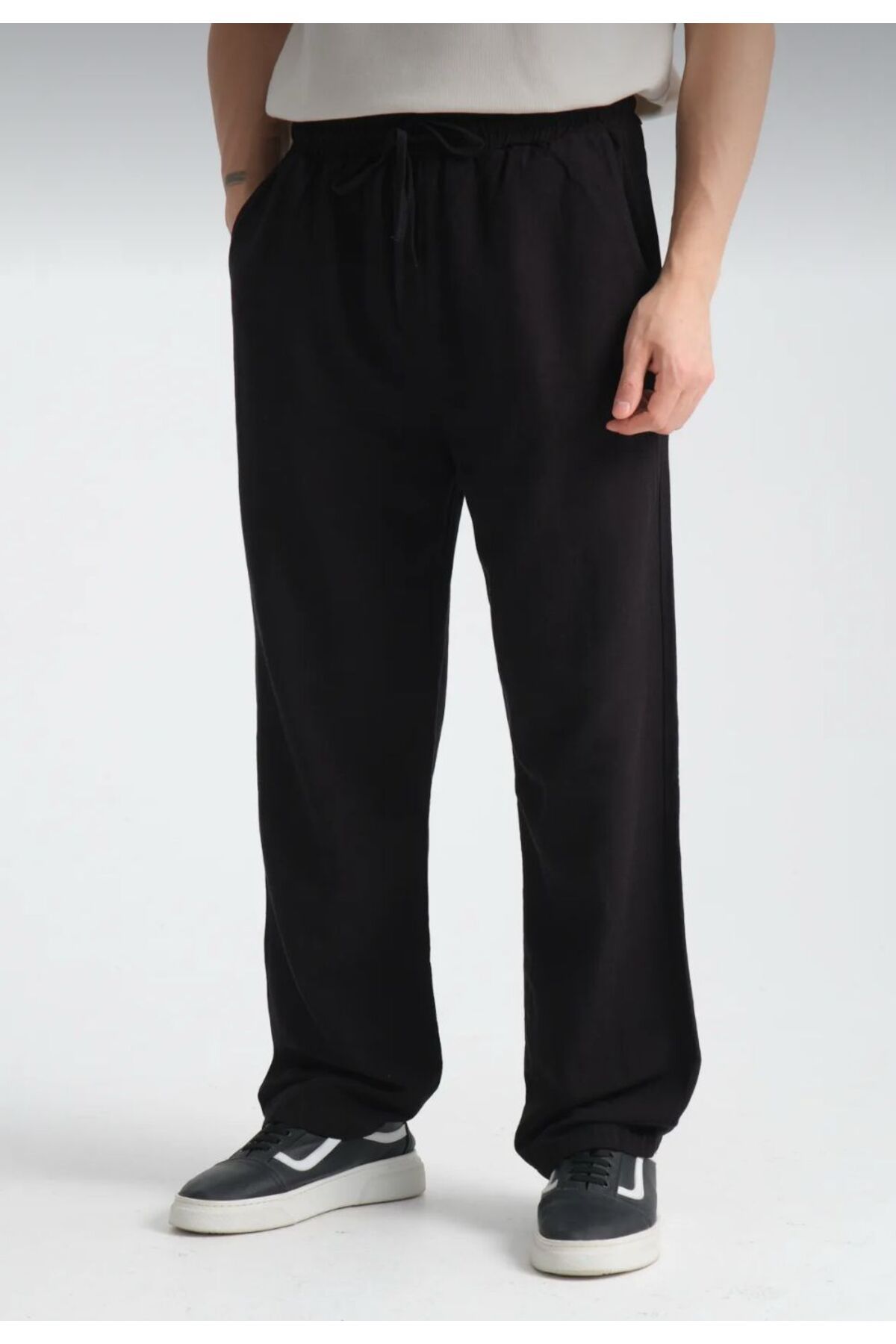 LC Waikiki Rahat Erkek Keten Baggy Pantolon