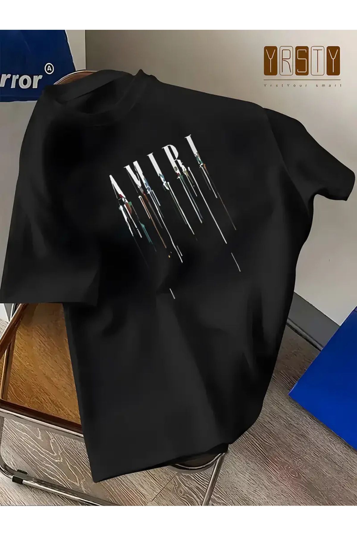 NEW TRENDY COLLECTİON Erkek AM IRI Grafik T-Shirt