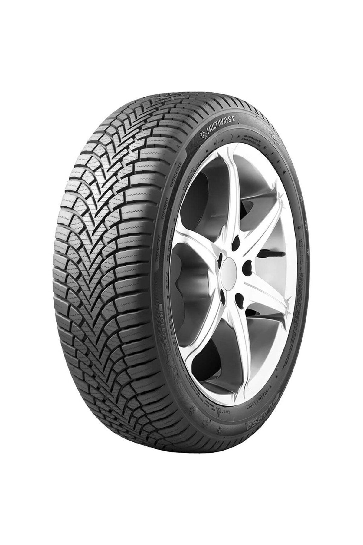 Lassa 225/50 R17 98W XL Multiways 2 Oto 4 Mevsim Lastiği (2025 Üretim)