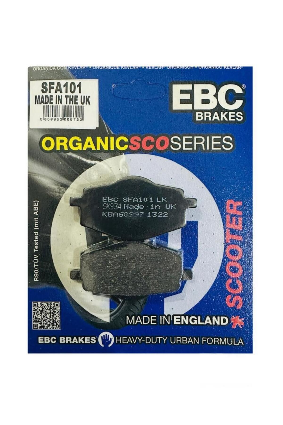 EBC Yamaha Ybr 125 2005-2006 EBC Arka Fren Balatası