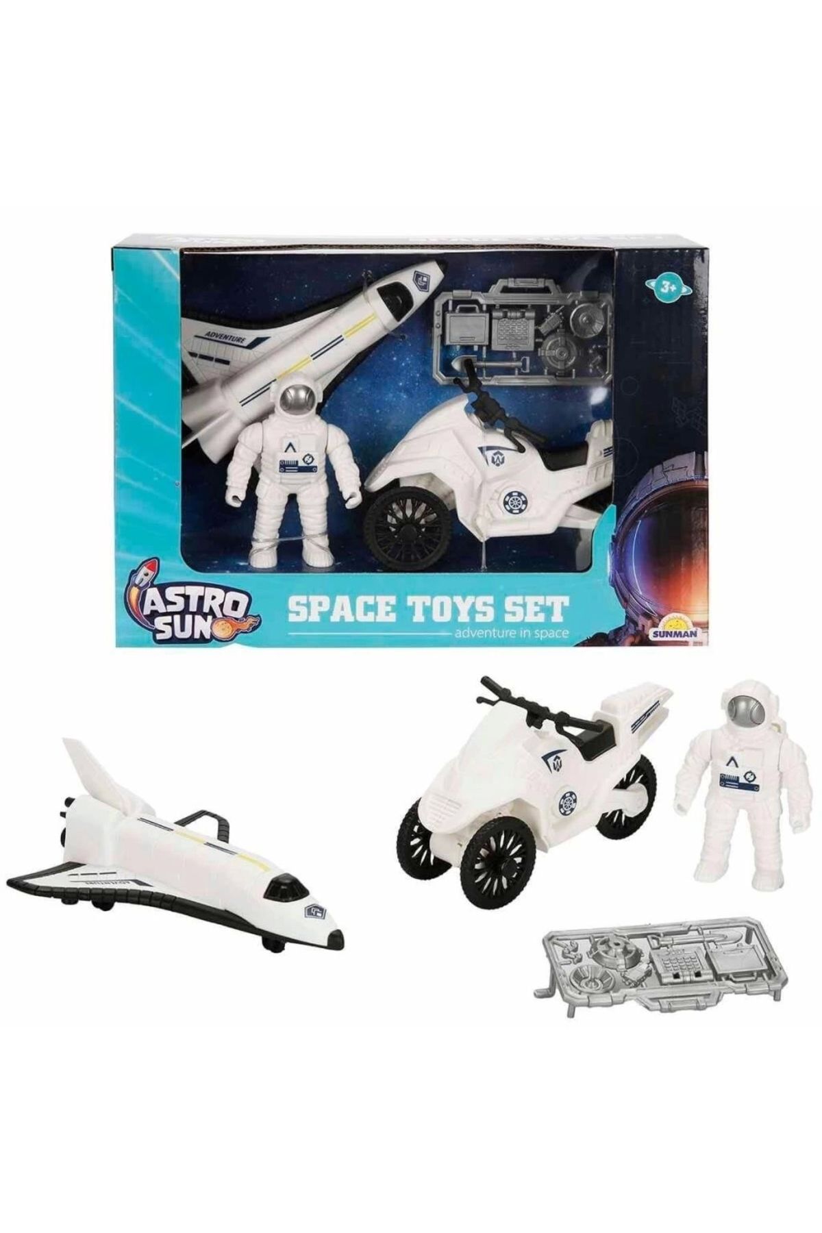 Nemere 4293 Astro Sun Uzay Araçları Oyun Seti -Sunman
