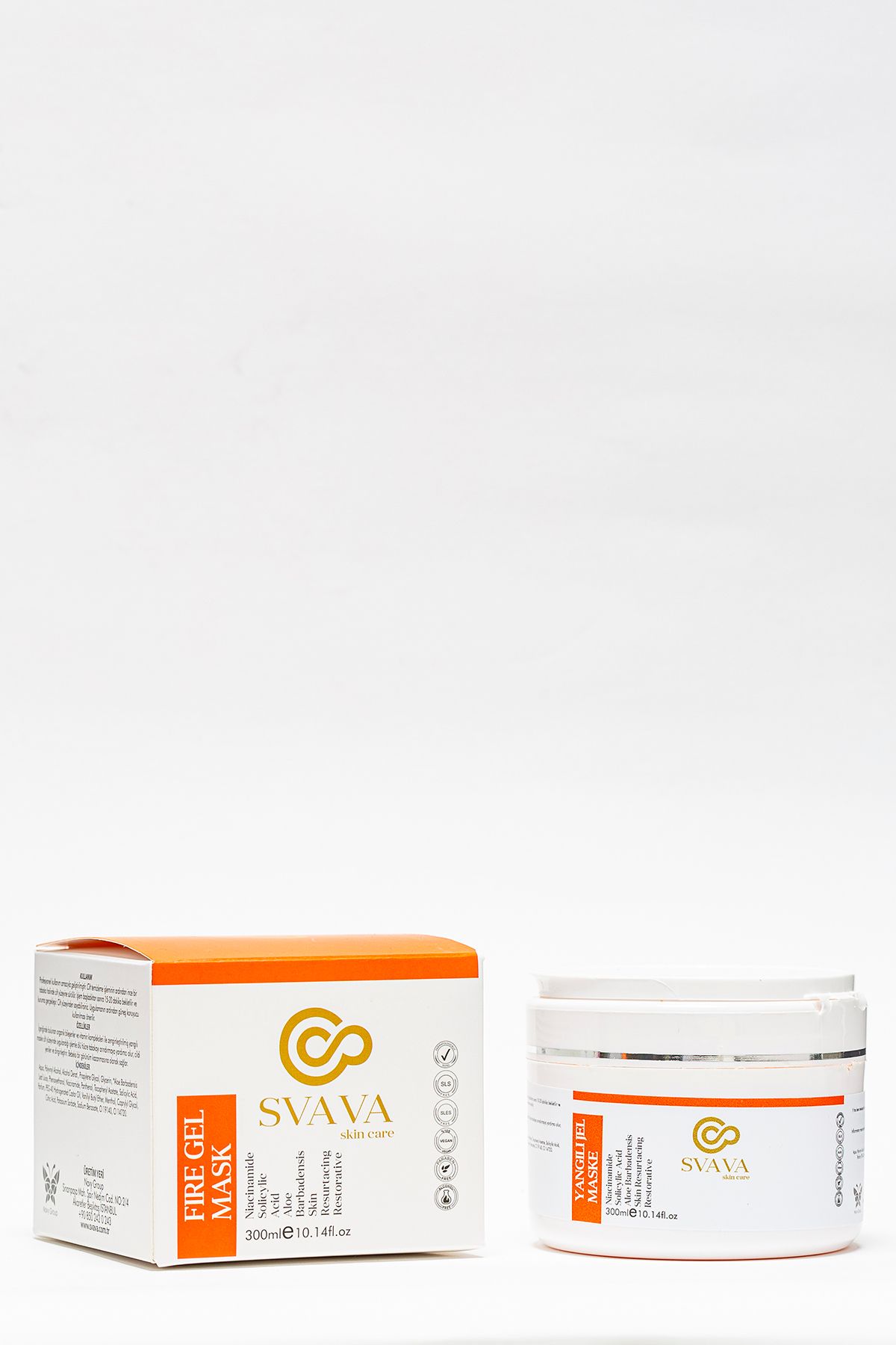 Svava Soyulabilir Jel Maske | Cilt Yenileyici & Arındırıcı 300 ml