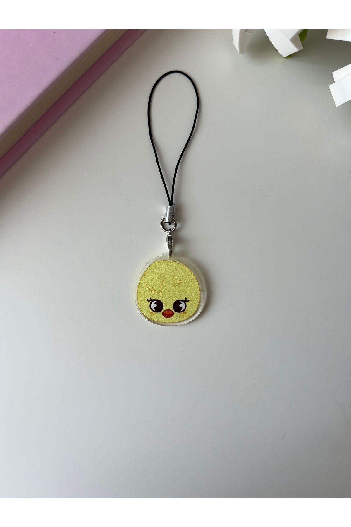 Hara Company Stray Kids SKZOO Bokkari Lightstick Telefon Charm / Termos Süsü