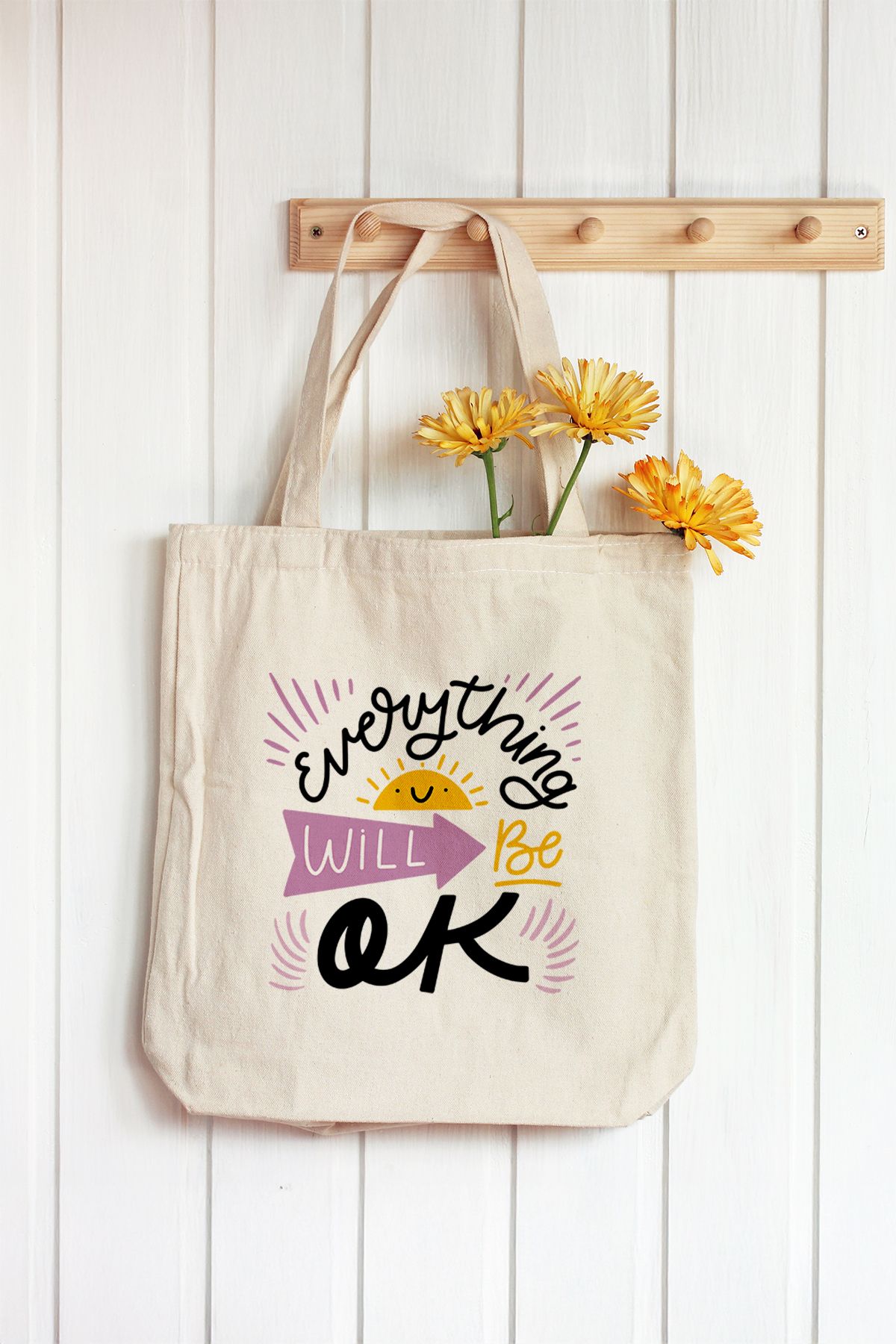 Artavessa Ham Bez Çanta 35X40 Cm - Everything Will Be Ok