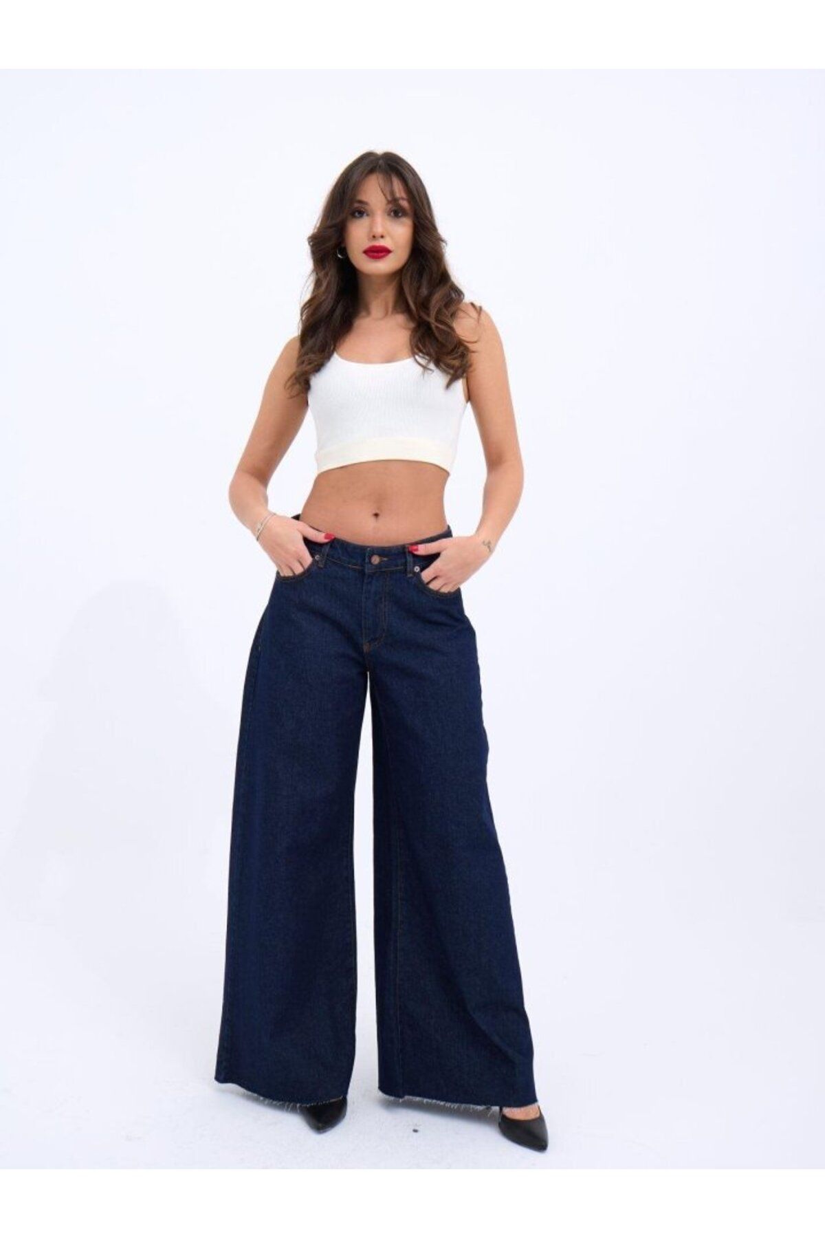 anizmir 7350 KOT PANTOLON-MAVİ