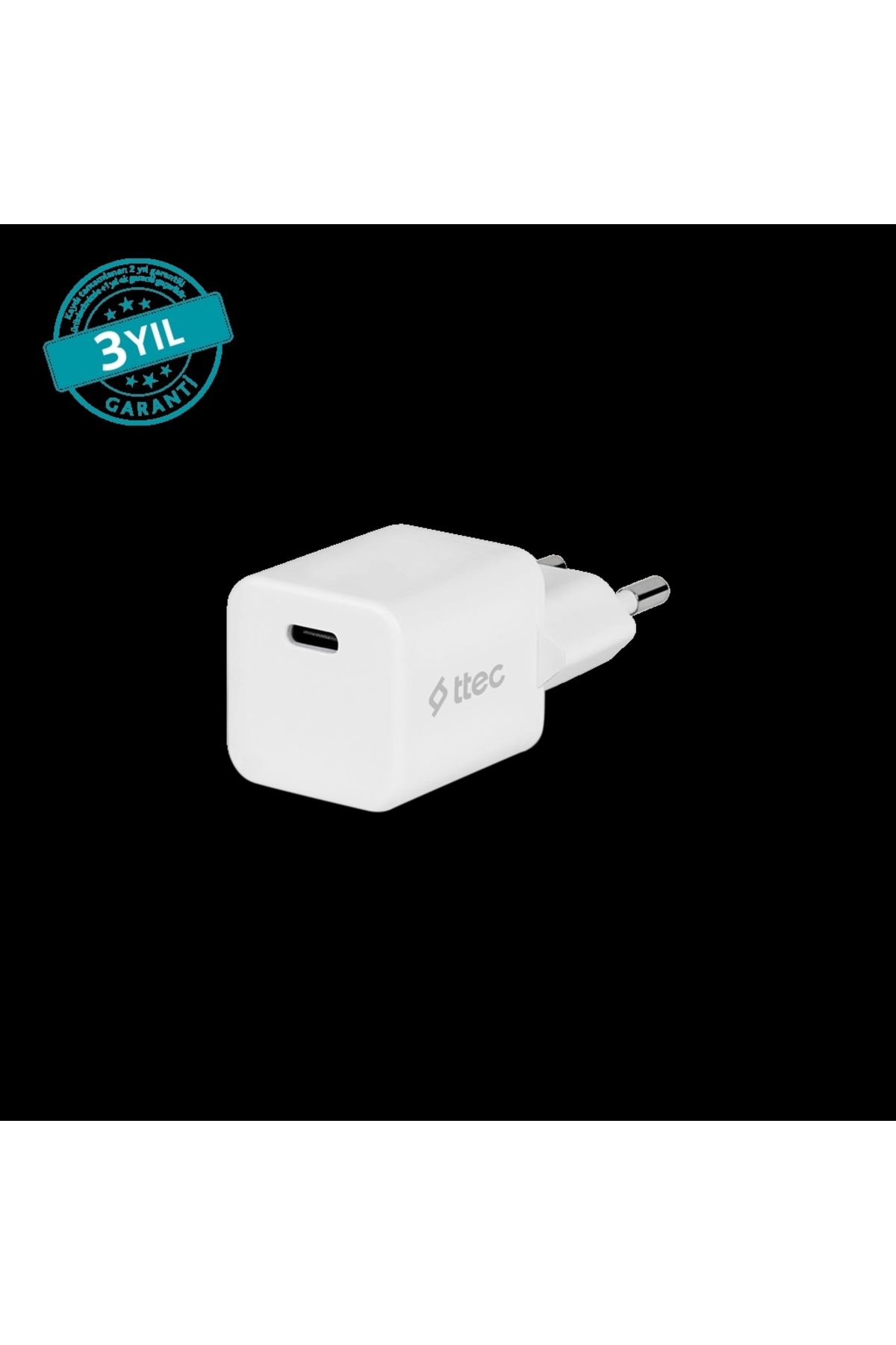 Ttec 2scp01b Smartcharger 20w Pd Seyahat Hızlı Şarj Cihazı Beyaz