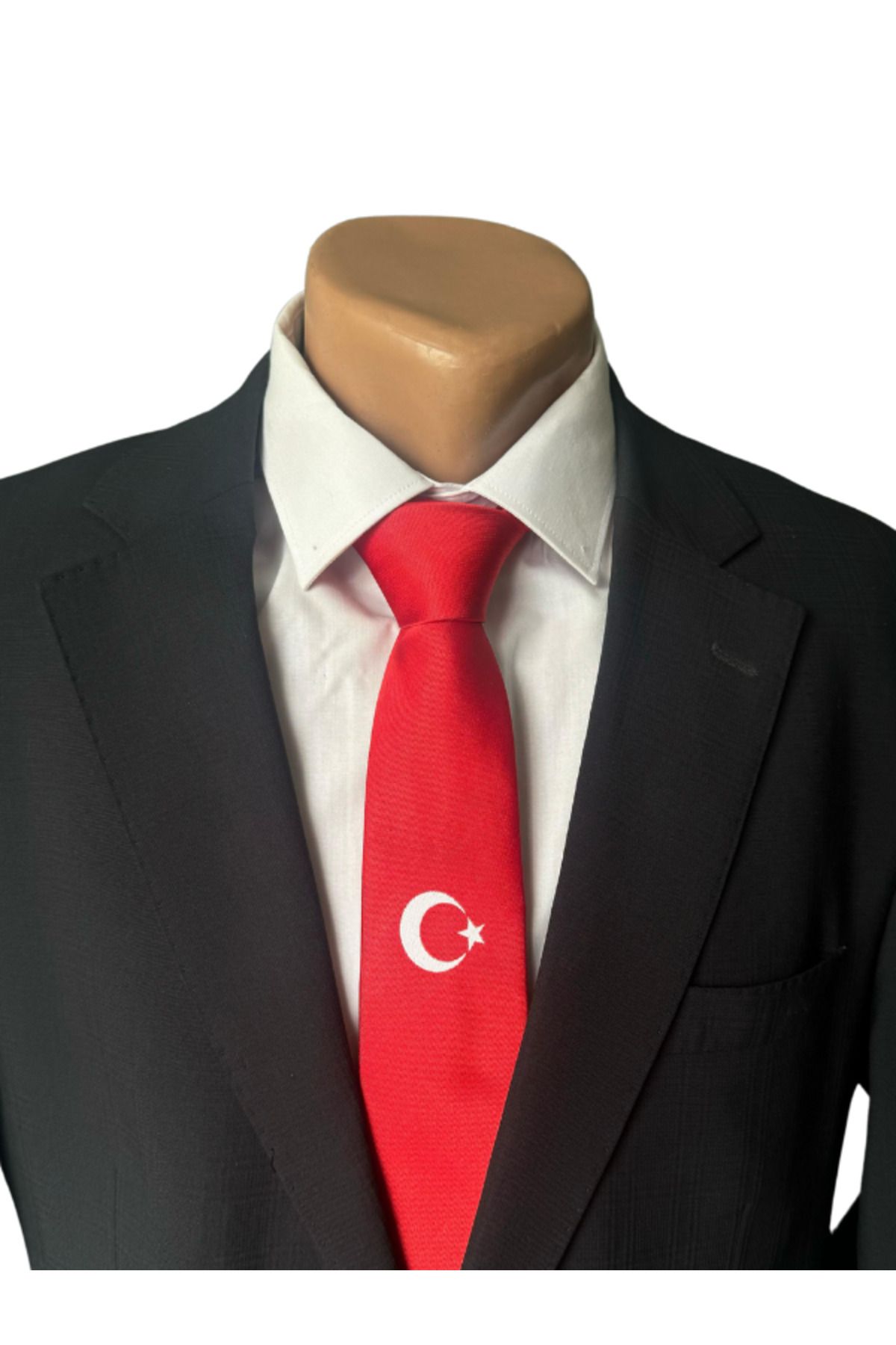 HARES Ay Yıldız Dokumalı Kravat