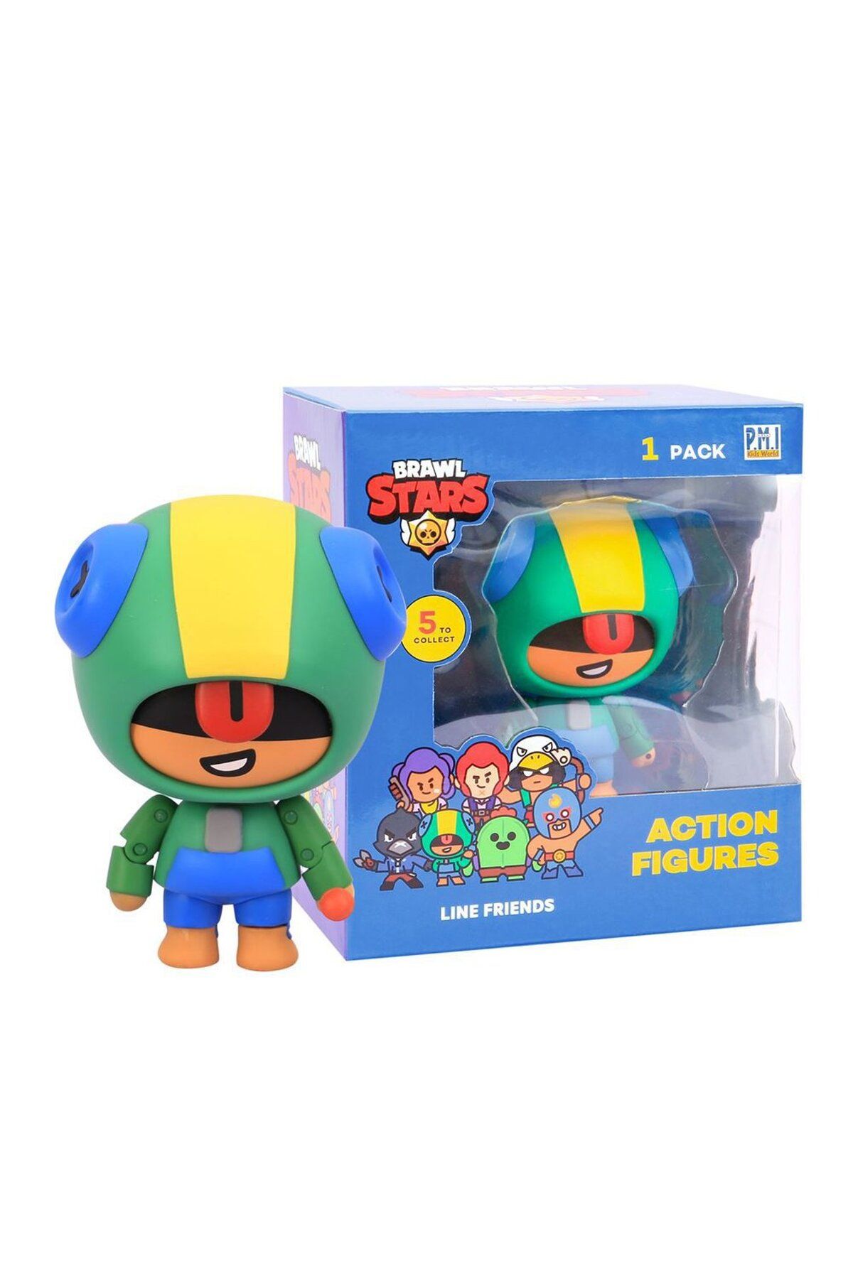 SECTOYS Brawl Stars Leon Tekli Aksiyon Figürü - 10 CM Oyuncak Brawl Stars Leon Figür