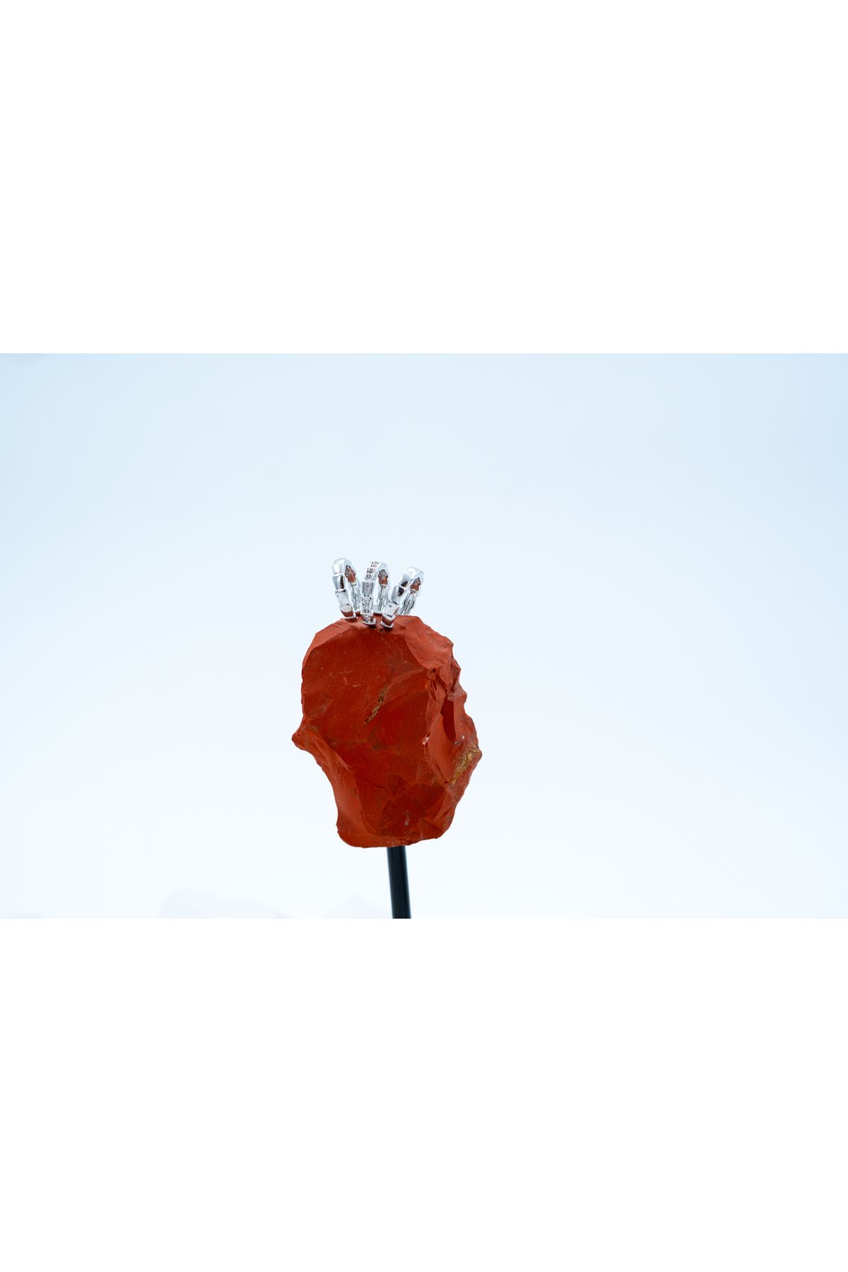 ATELİER BEREN Crystal Crown – Işıltılı Taşlı Kıkırdak Ear Cuff Küpe