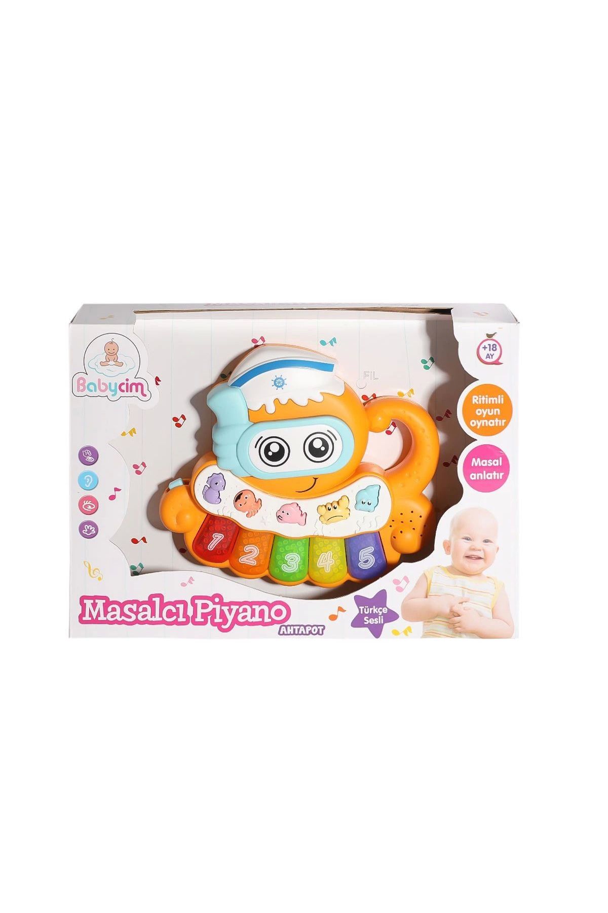 melfxxl eticaret melfxxl 855-30a-24 Tr Ahtapot Masalcı Piyano