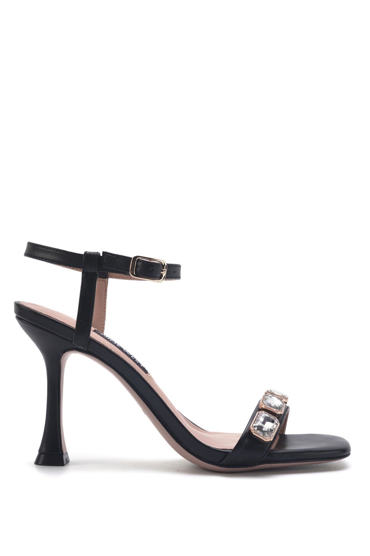 Nine West Xerivara Siyah Kadın Topuklu Sandalet