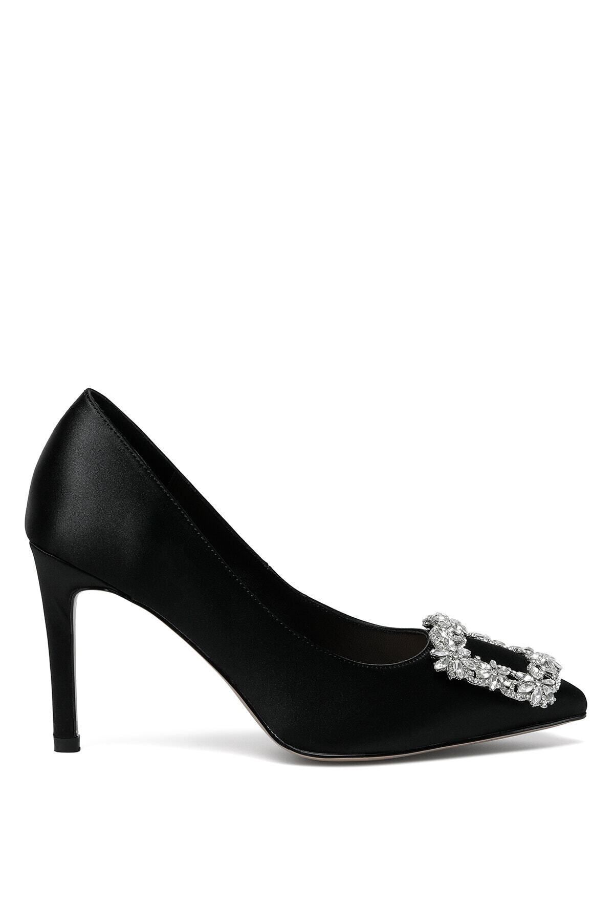 Nine West Fenoris Siyah Kadın Topuklu Ayakkabı
