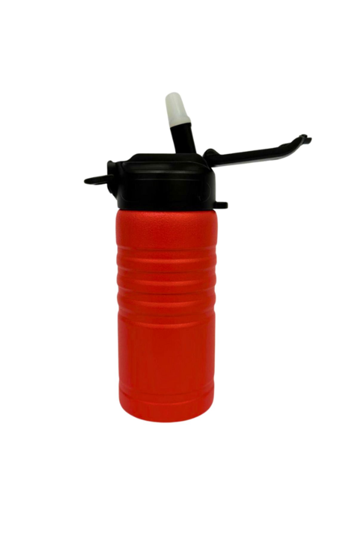 Komano Pontika-Flask and Water Bottle 500 Ml.304 Stainless Steel, Leak Proof, Automatic Straw Silicone Mouthpiece Lid 3