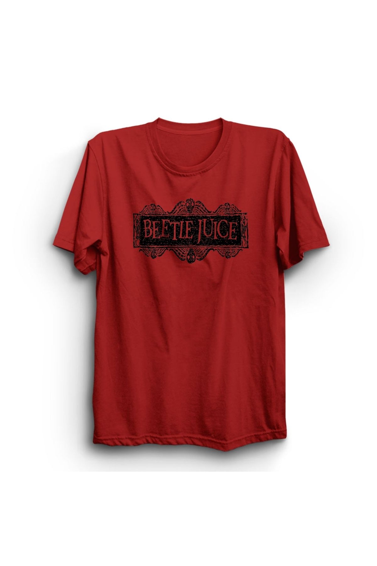 The Fame Beetlejuice, Logo, Baskılı Unisex %100 Pamuk Tişört