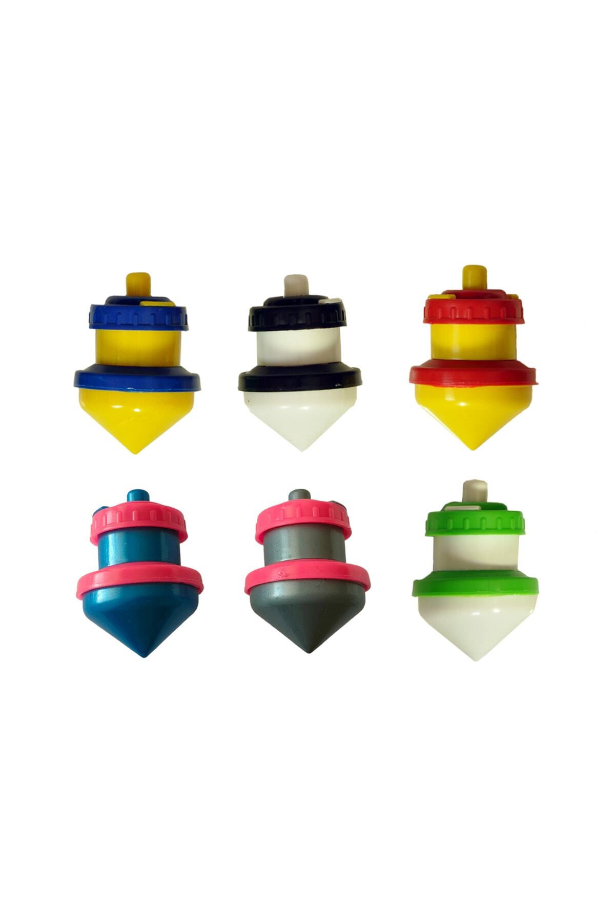 Mia 48'li Plastik Basmalı Kendinden Dönen Topaç - Plastik Topaç 48 Adet fotoğrafı 2 (önizleme)