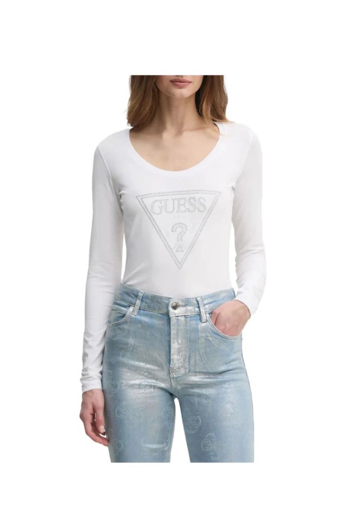 Guess LS CN SHINY TRIANGLE