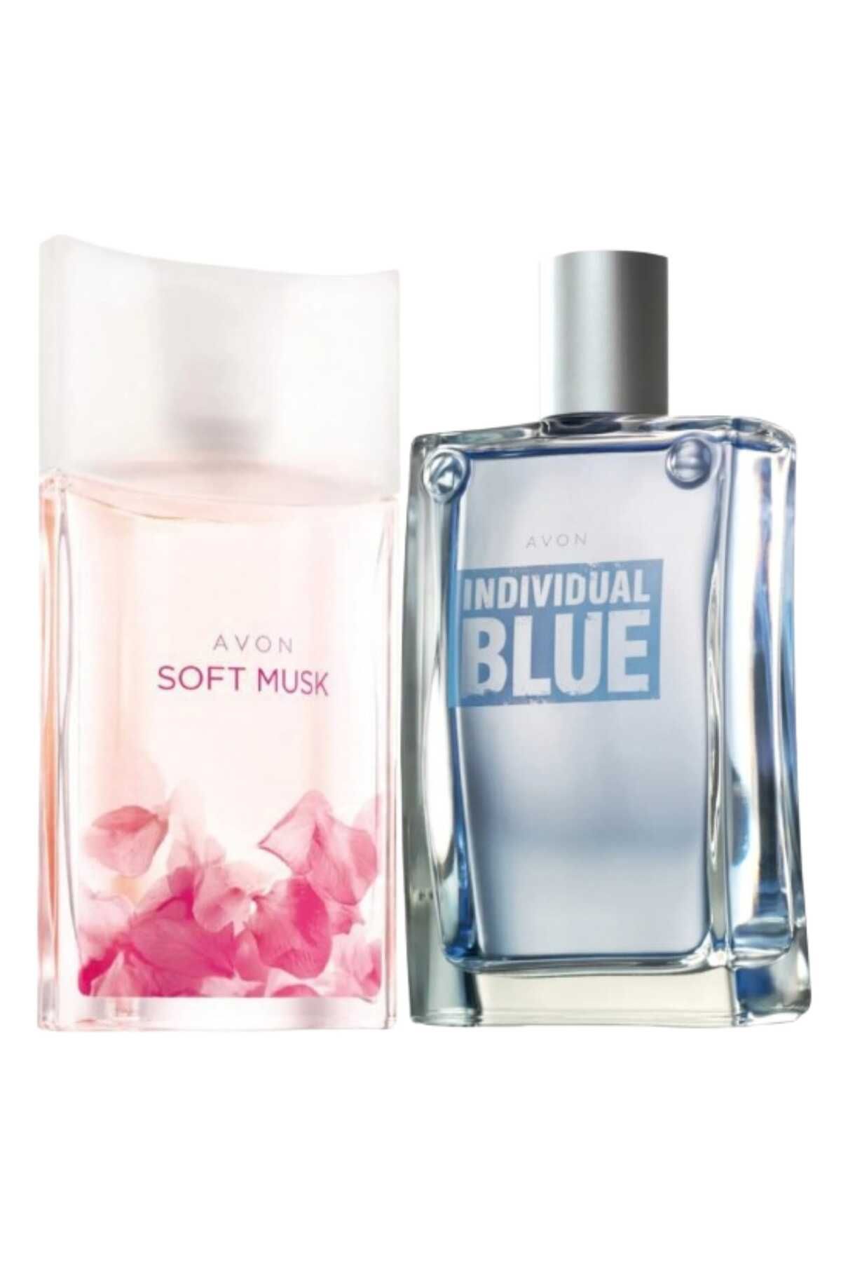 AVON Soft Musk 50 ml Kadın Parfüm ve Individual Blue 100 ml Erkek Parfüm Paketi